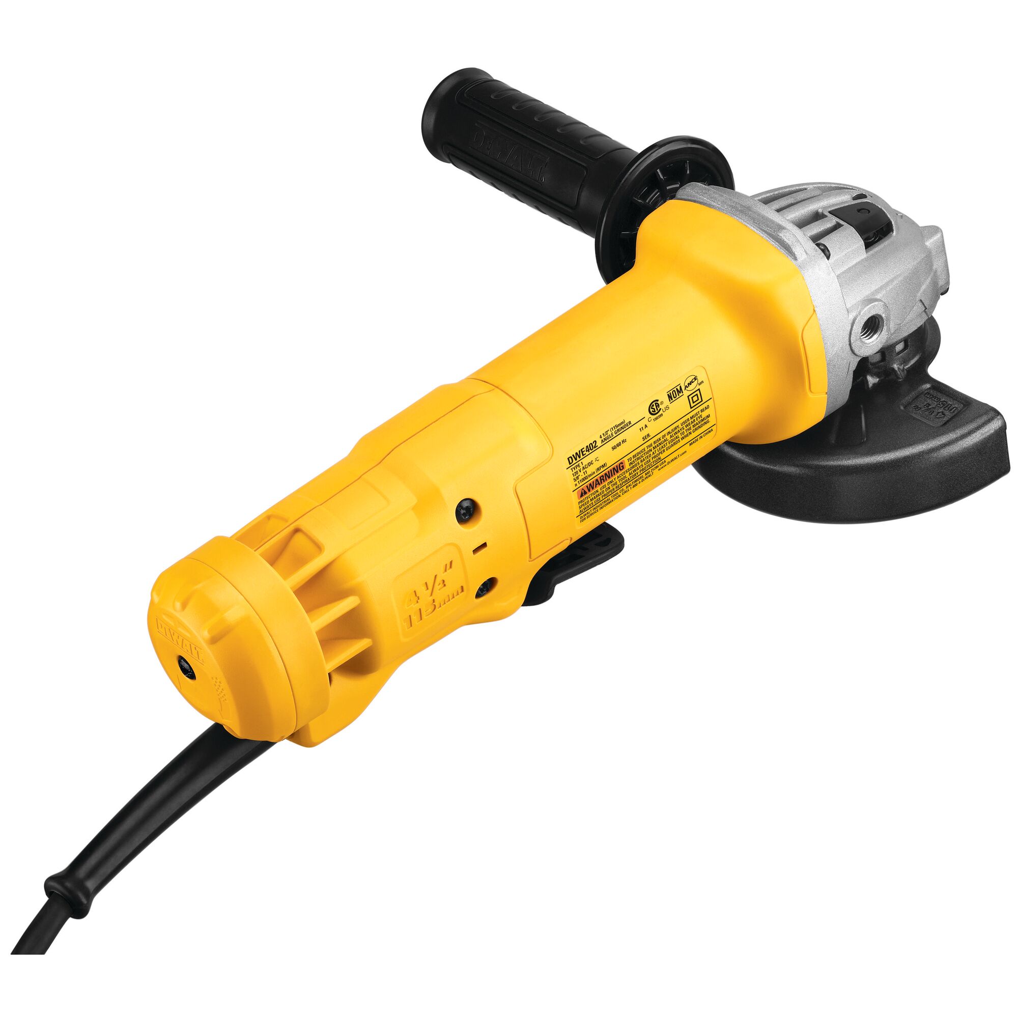 4 1 2 in. 115mm Small Angle Grinder DEWALT