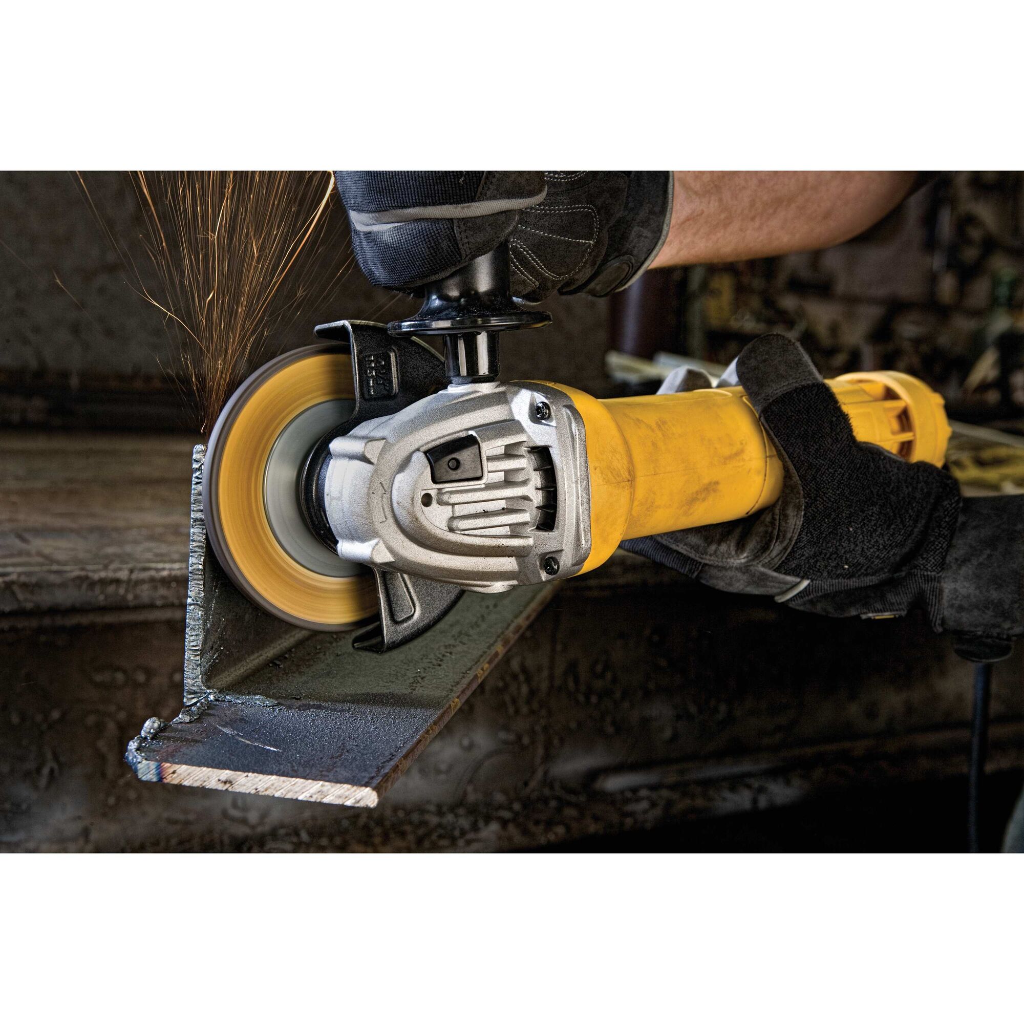 4 1 2 in. 115mm Small Angle Grinder DEWALT