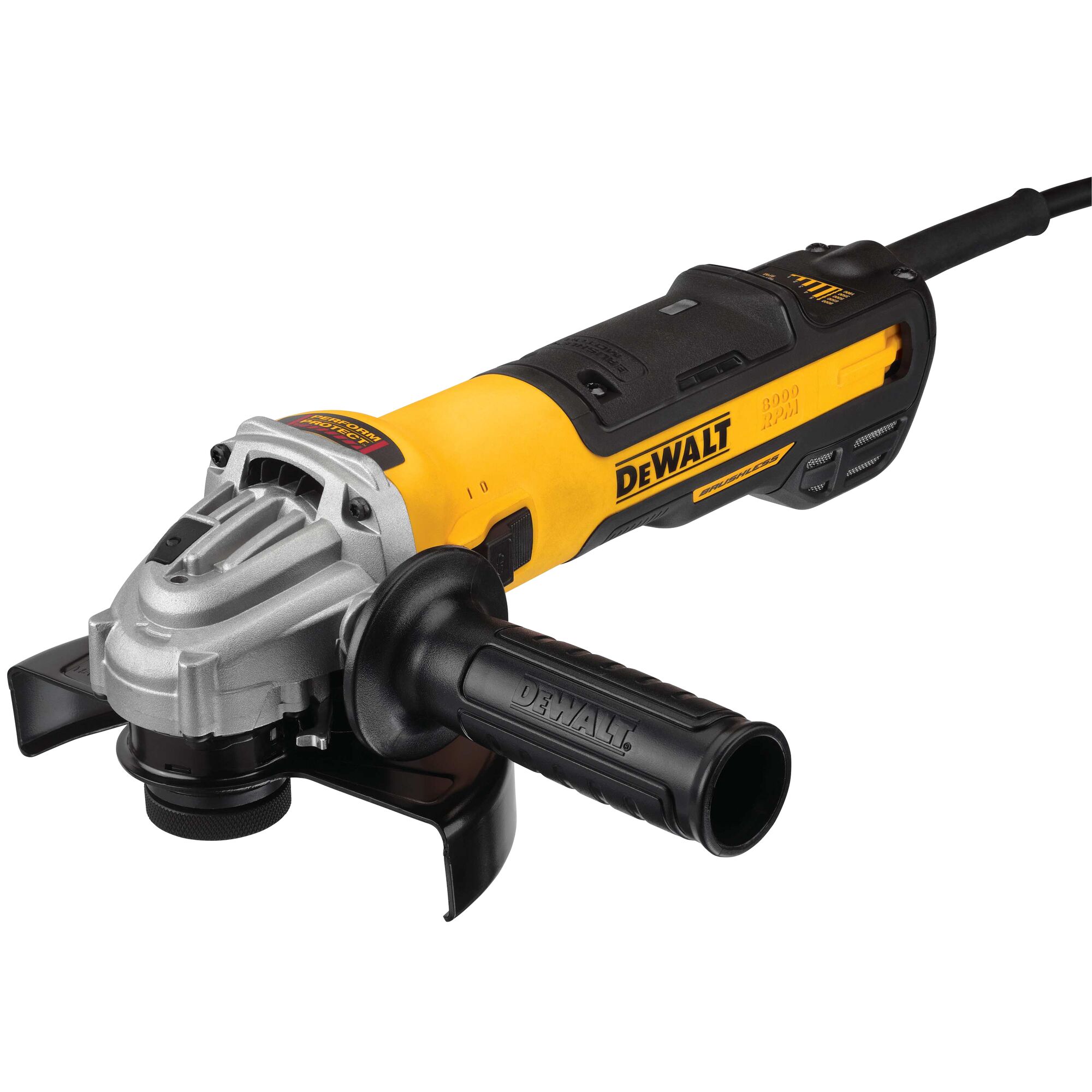 5 in. 6 in. Brushless Small Angle Grinder with Variable Speed DEWALT