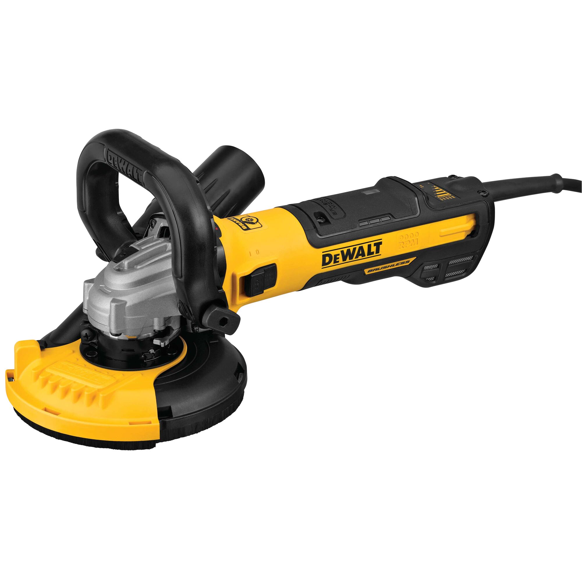 5 in. Brushless Surface Grinder with KICKBACK BREAK Kit DEWALT