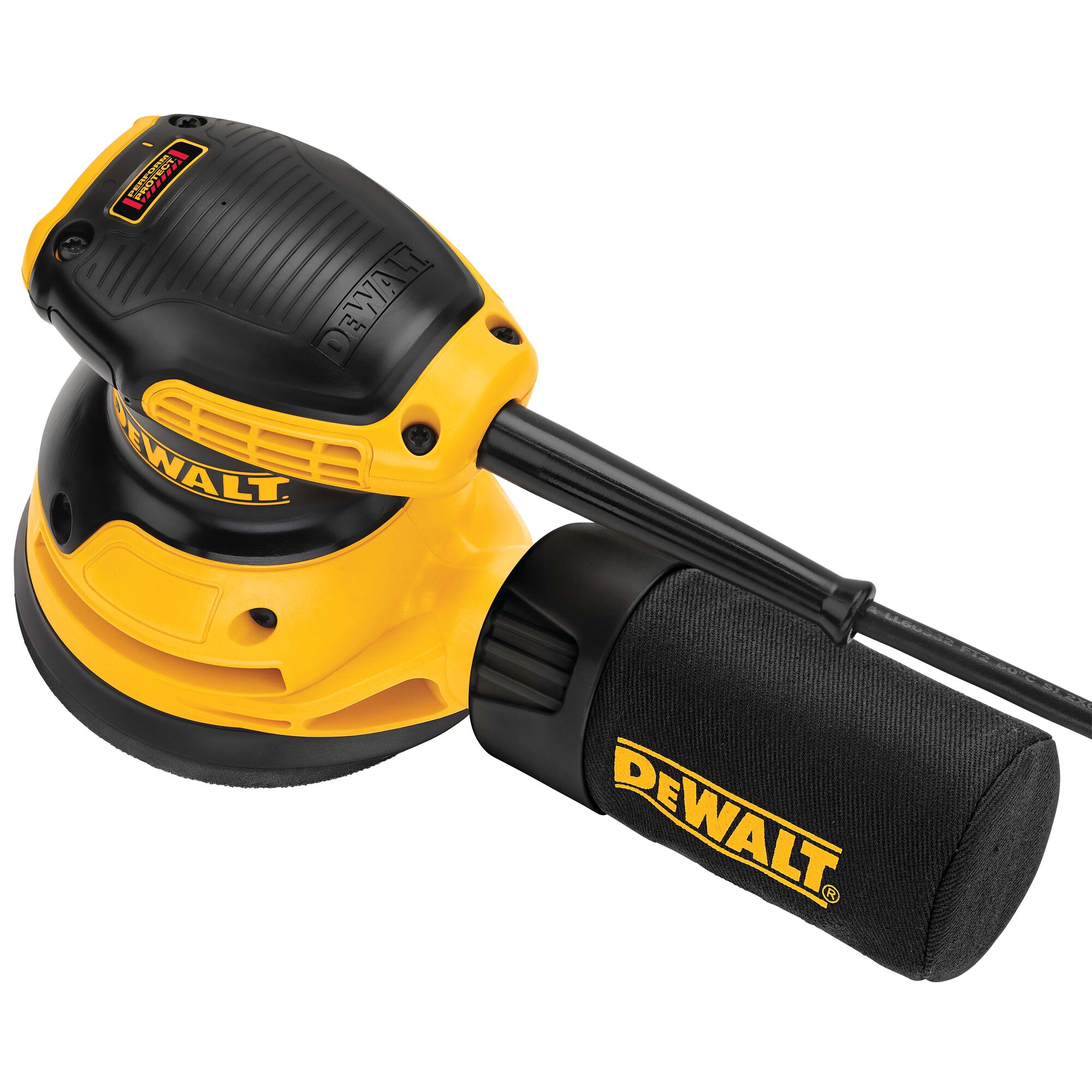 5 in. Single Speed Random Orbit Sander Kit H L Pad DEWALT