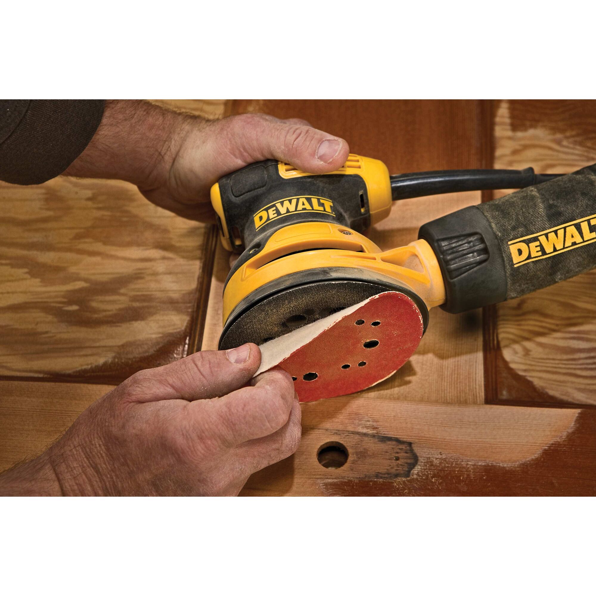 5 in. Single Speed Random Orbit Sander Kit - H&L Pad | DEWALT