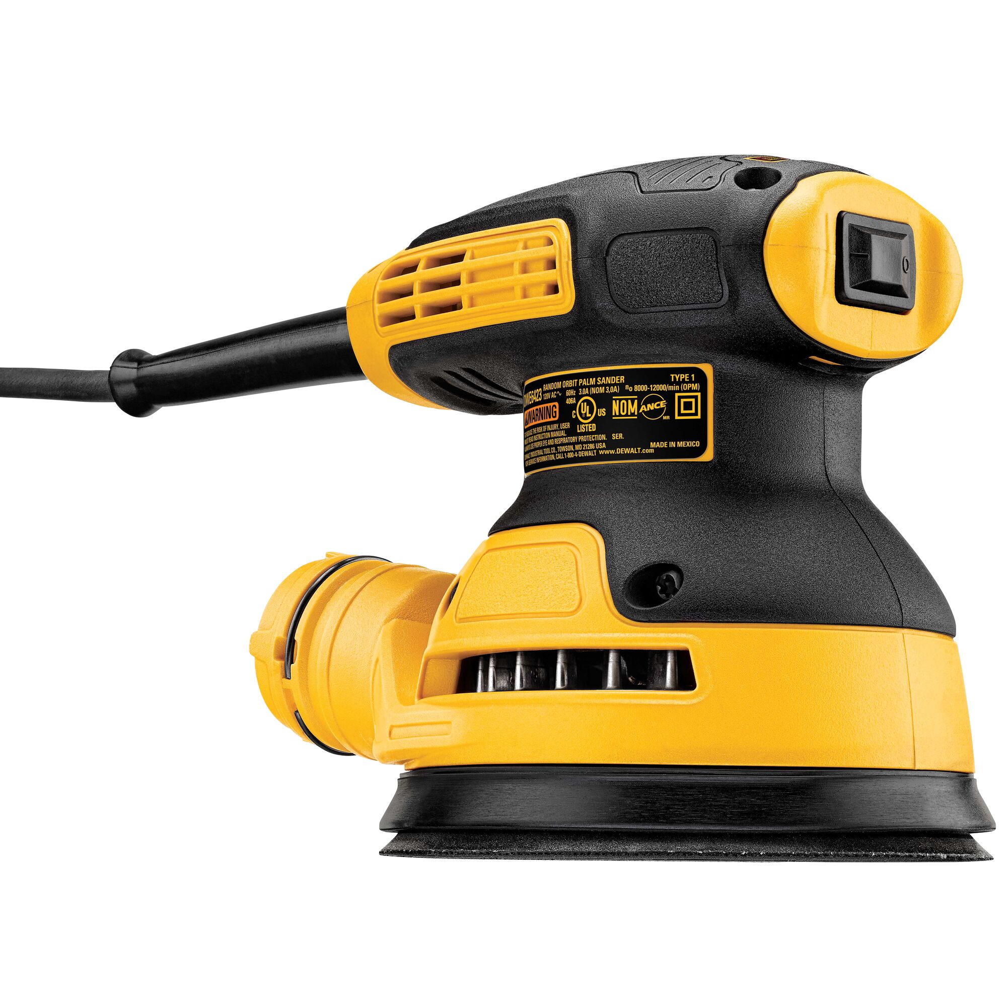 5 in Variable Speed Random Orbit Sander DEWALT