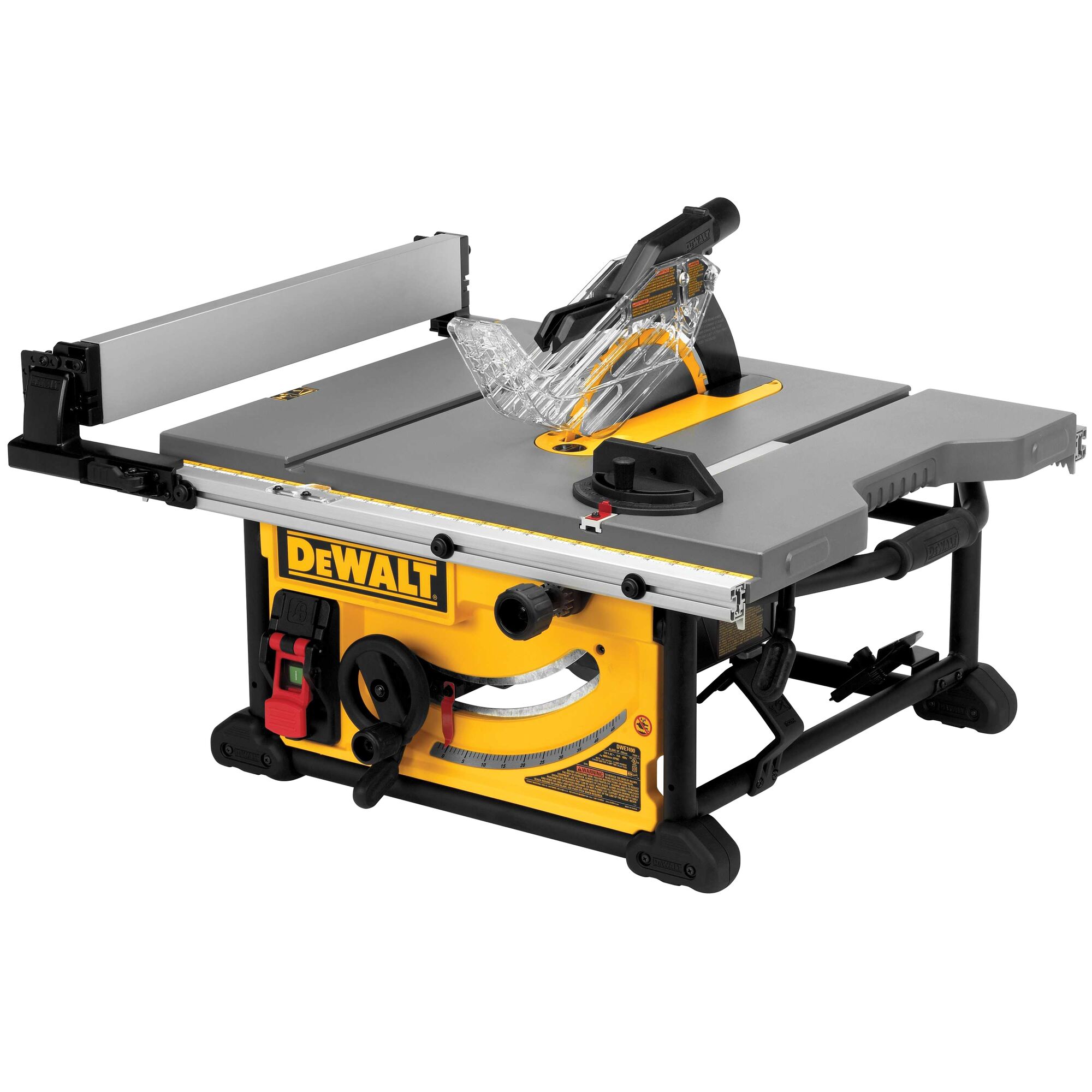 Dewalt dwe7491rs jobsite table outlet saw