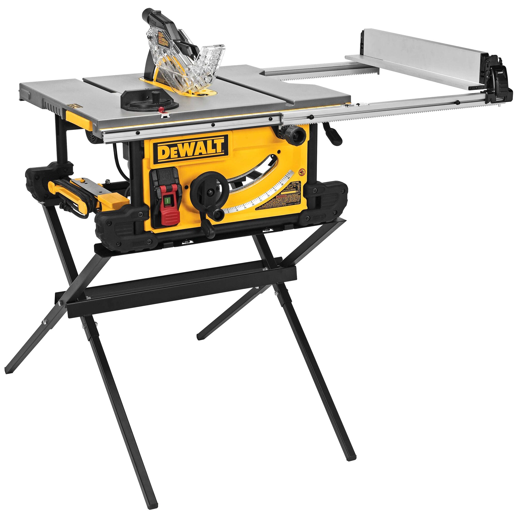 10 in. Table Saw with Scissor Stand | DEWALT