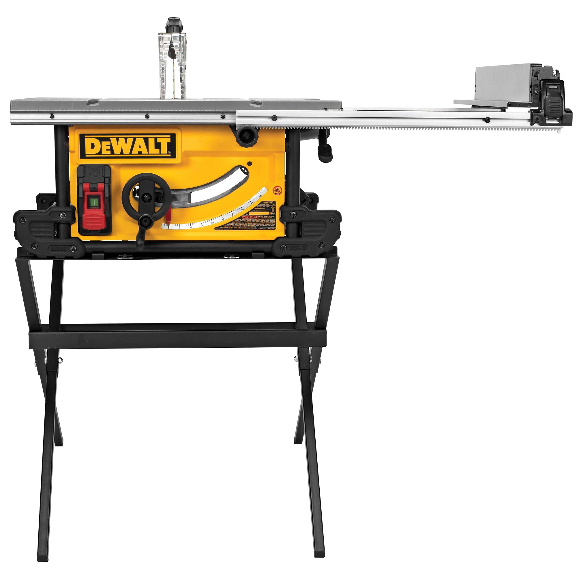 10 in. Table Saw with Scissor Stand DEWALT