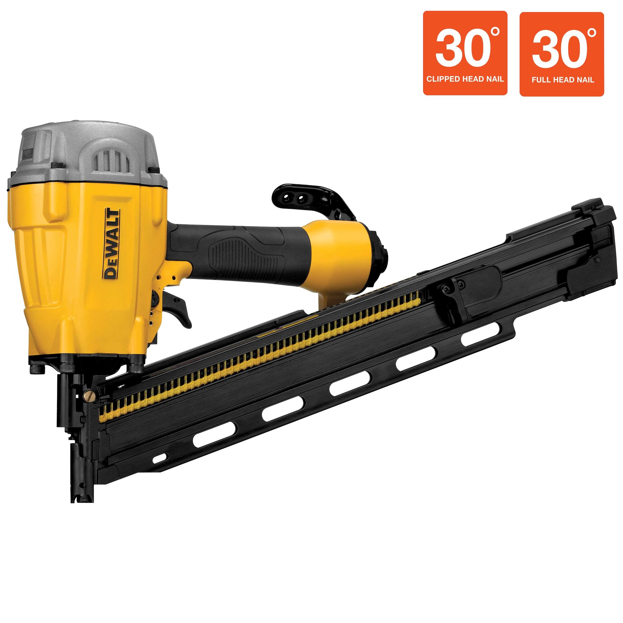 21 Degree Plastic Round Head Framing Nailer DEWALT