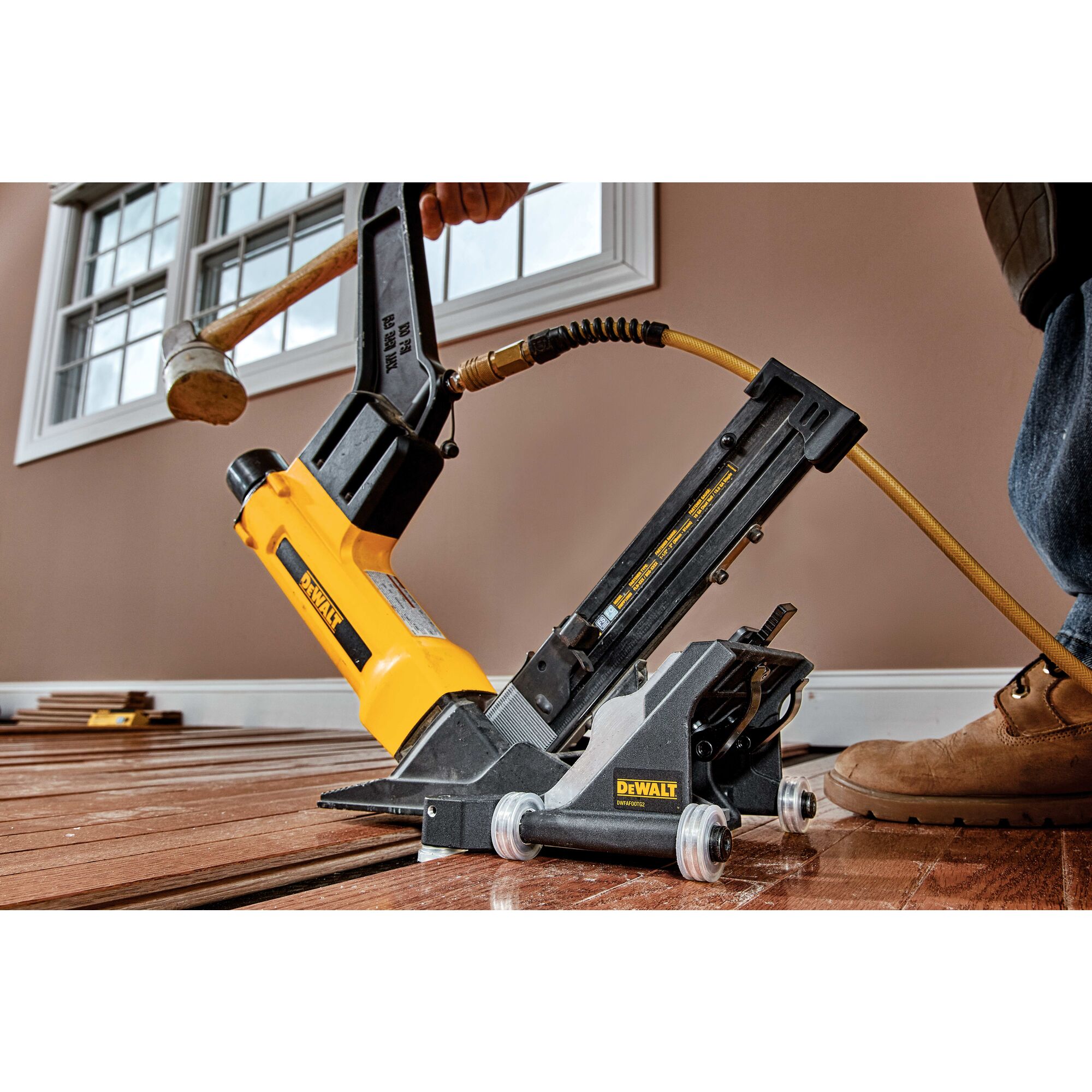 Dewalt best sale floor nailer