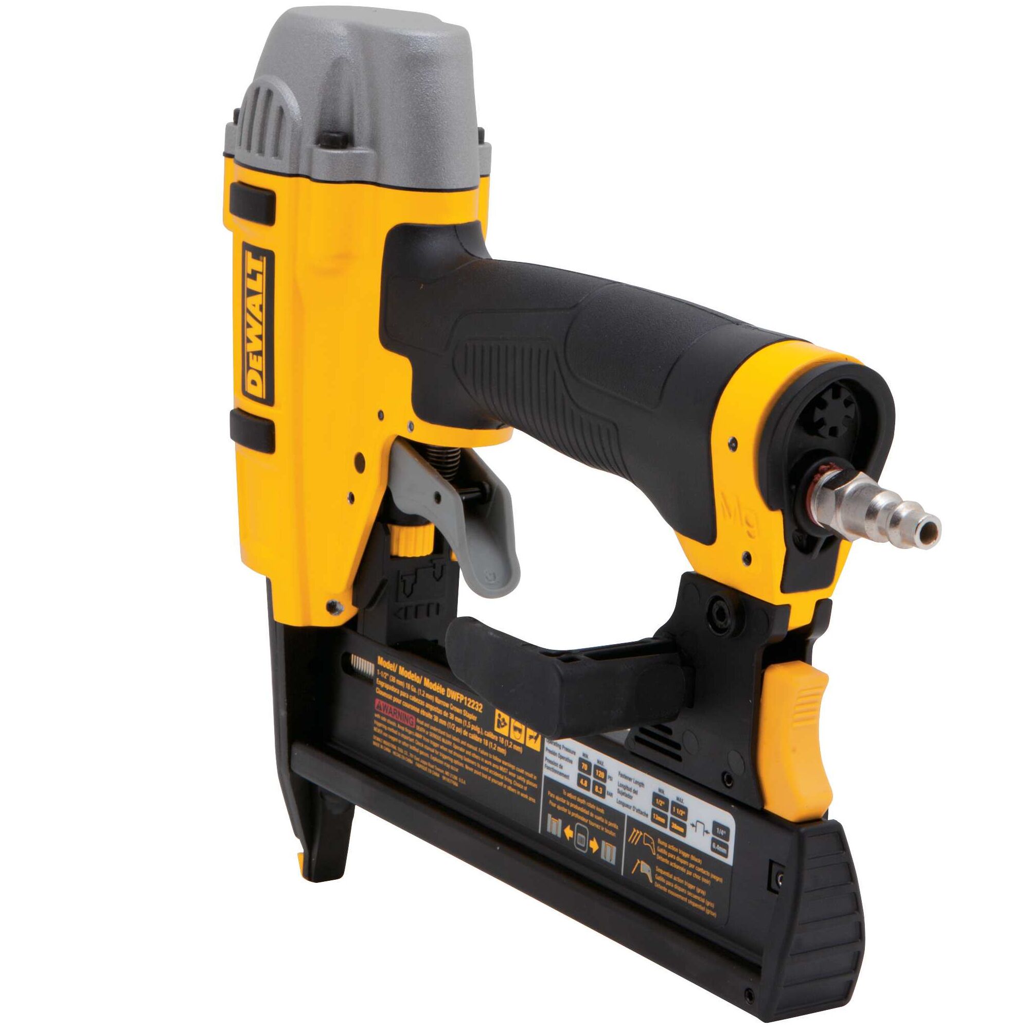 Dewalt cordless deals crown stapler