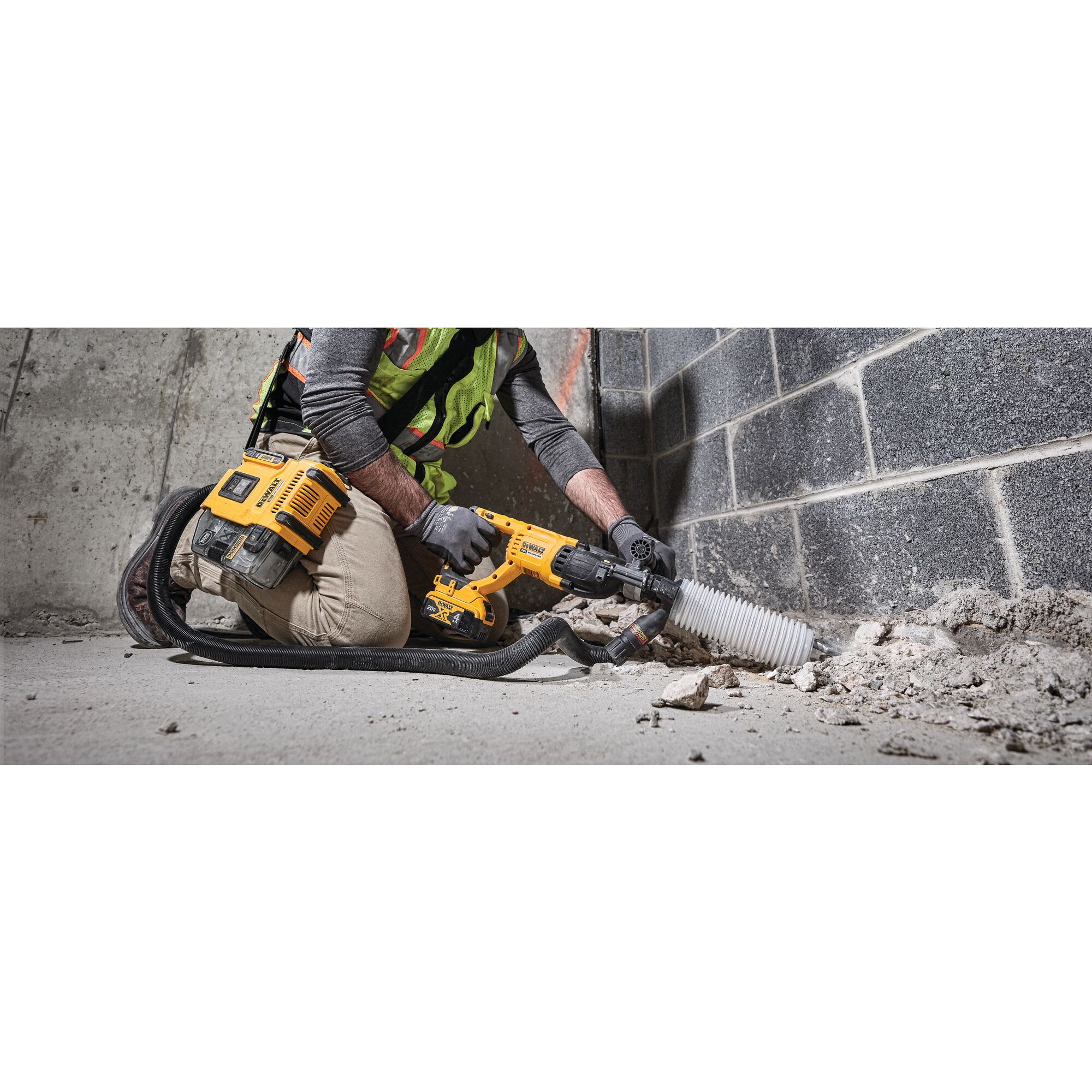 20V MAX* Brushless Cordless Universal Dust Extractor Kit | DEWALT