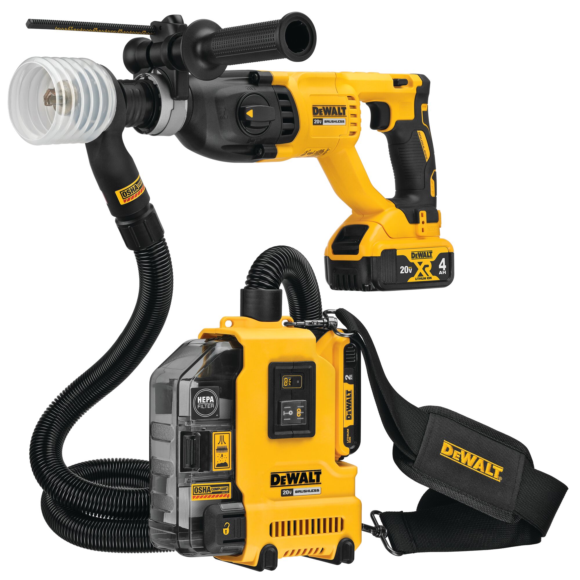 Dewalt 20v dust deals extractor