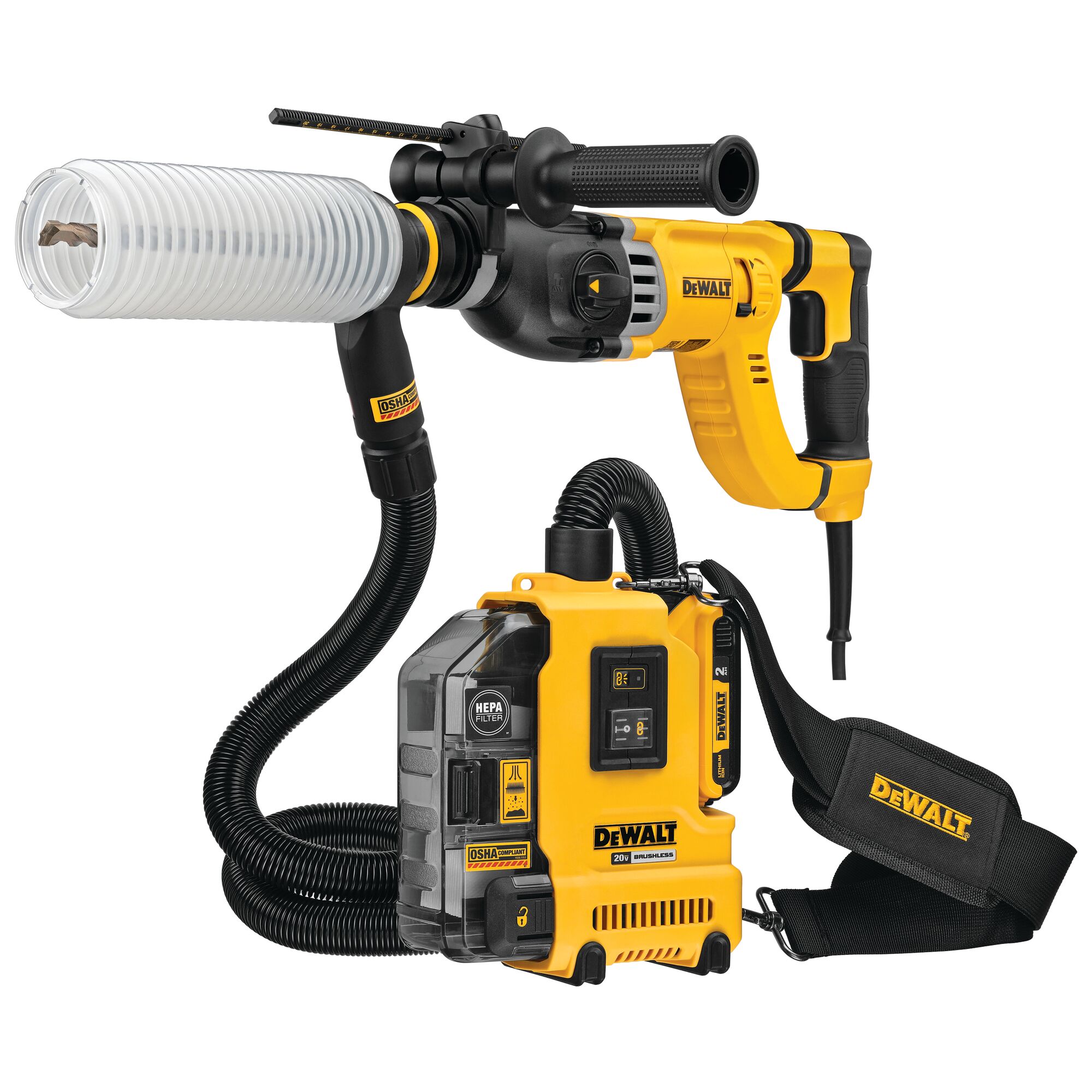 20V MAX* Brushless Cordless Universal Dust Extractor Kit | DEWALT