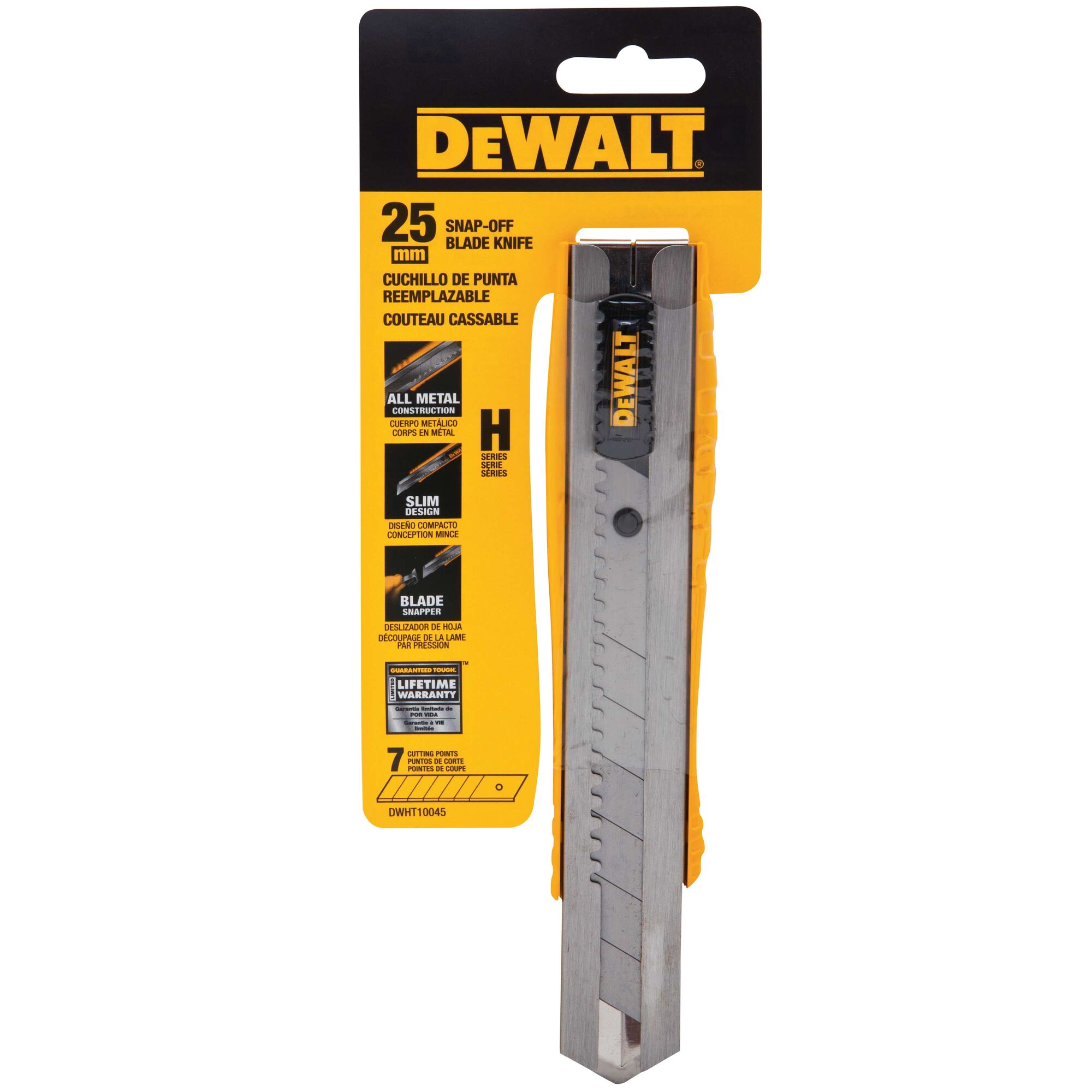 25mm Snap Off Knife DEWALT