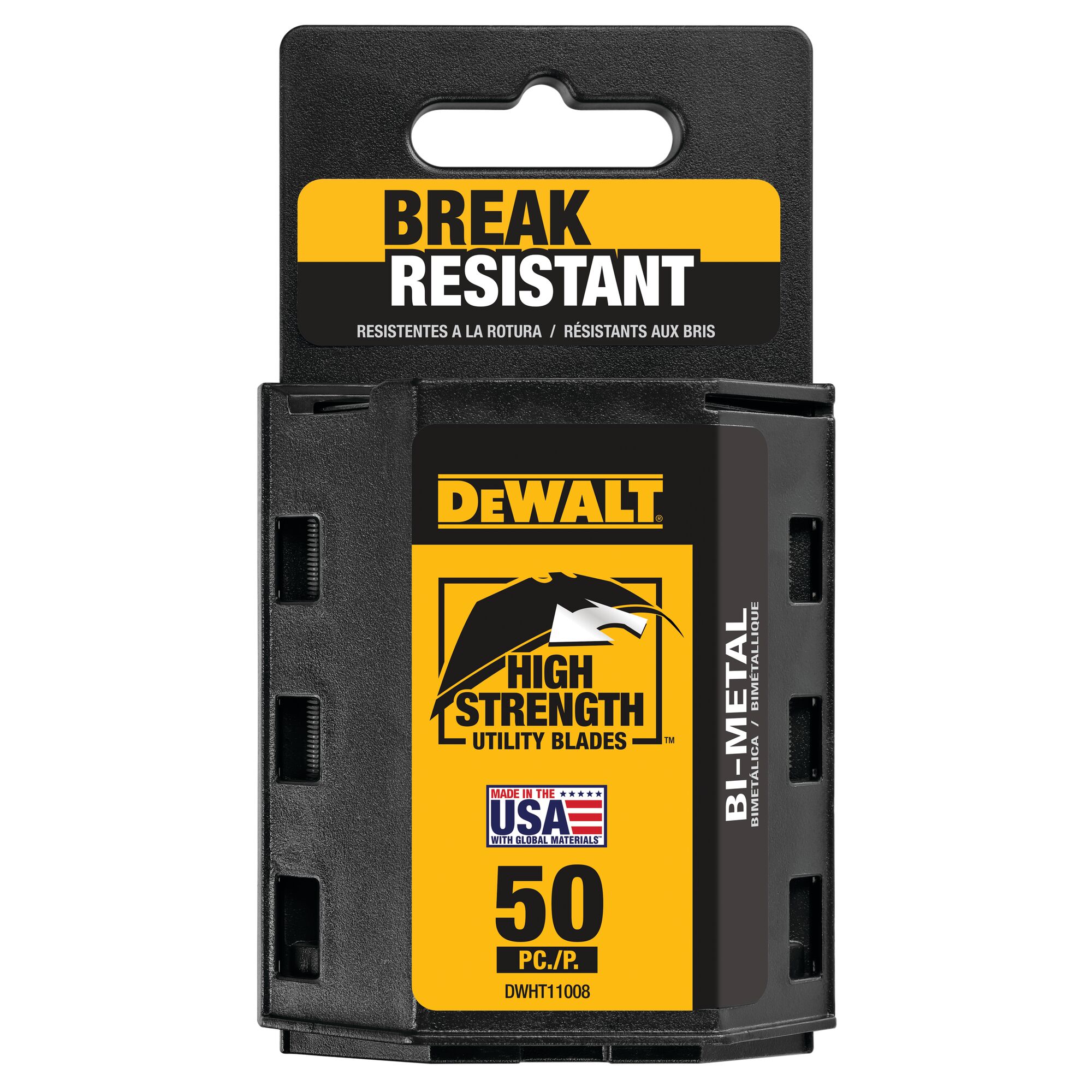 High Strength Bi-Metal Utility Blade (50 PK) | DEWALT