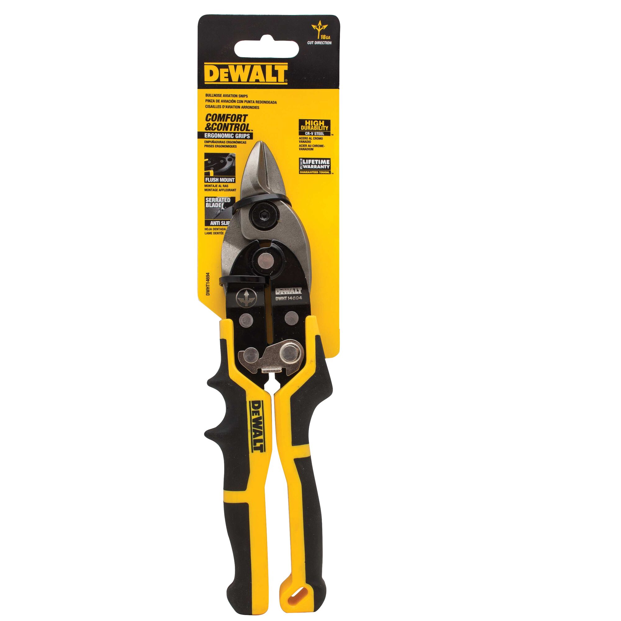 Bullnose Aviation Snip DEWALT