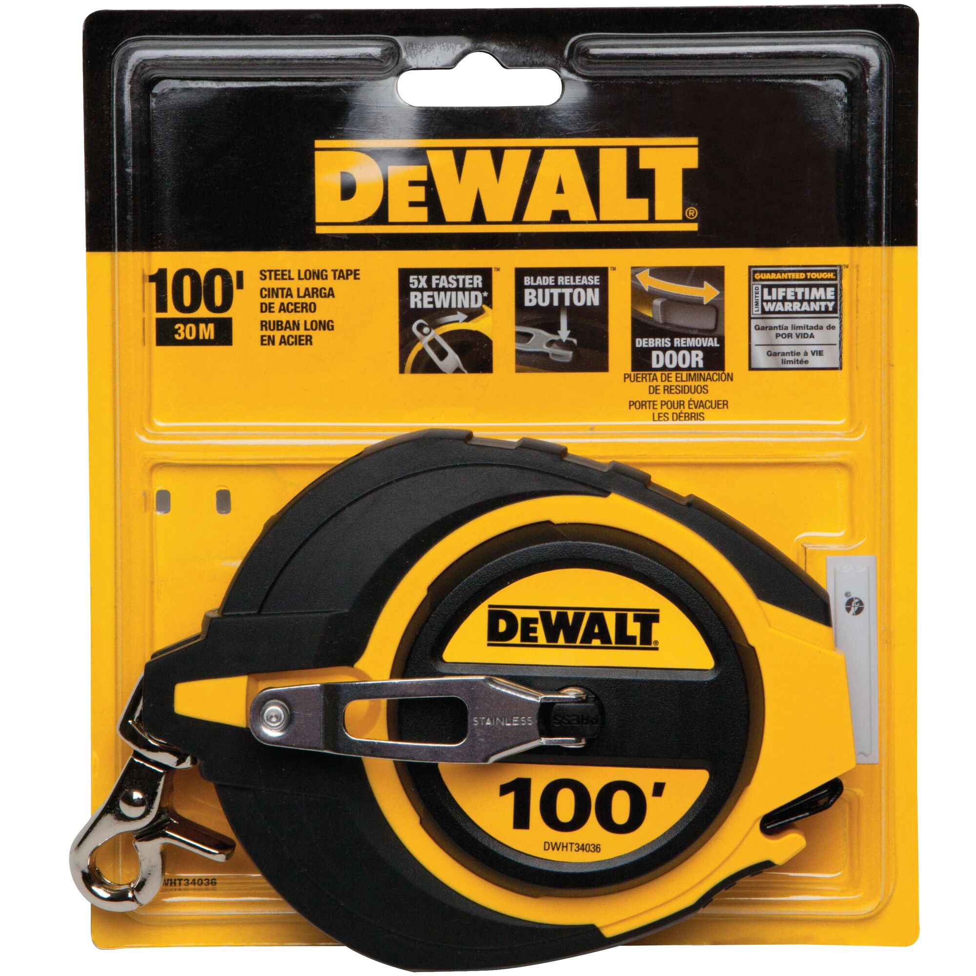 100 ft steel tape shop measure