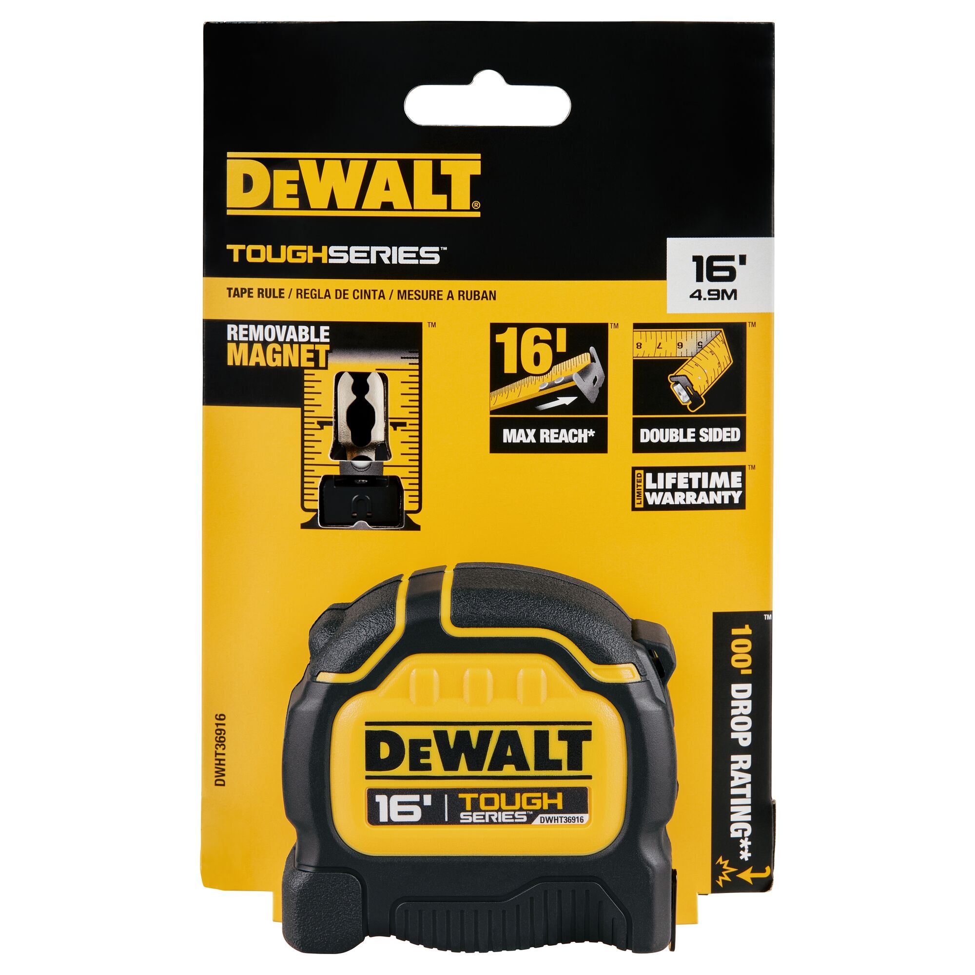 ToughSeries 16 ft Tape Measure DEWALT