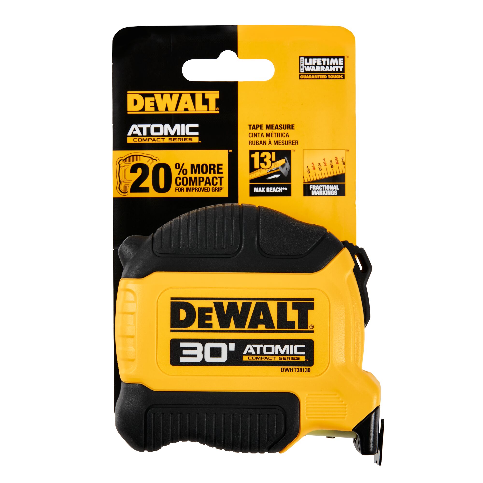 ATOMIC COMPACT SERIES 30 ft. Tape Measure DEWALT