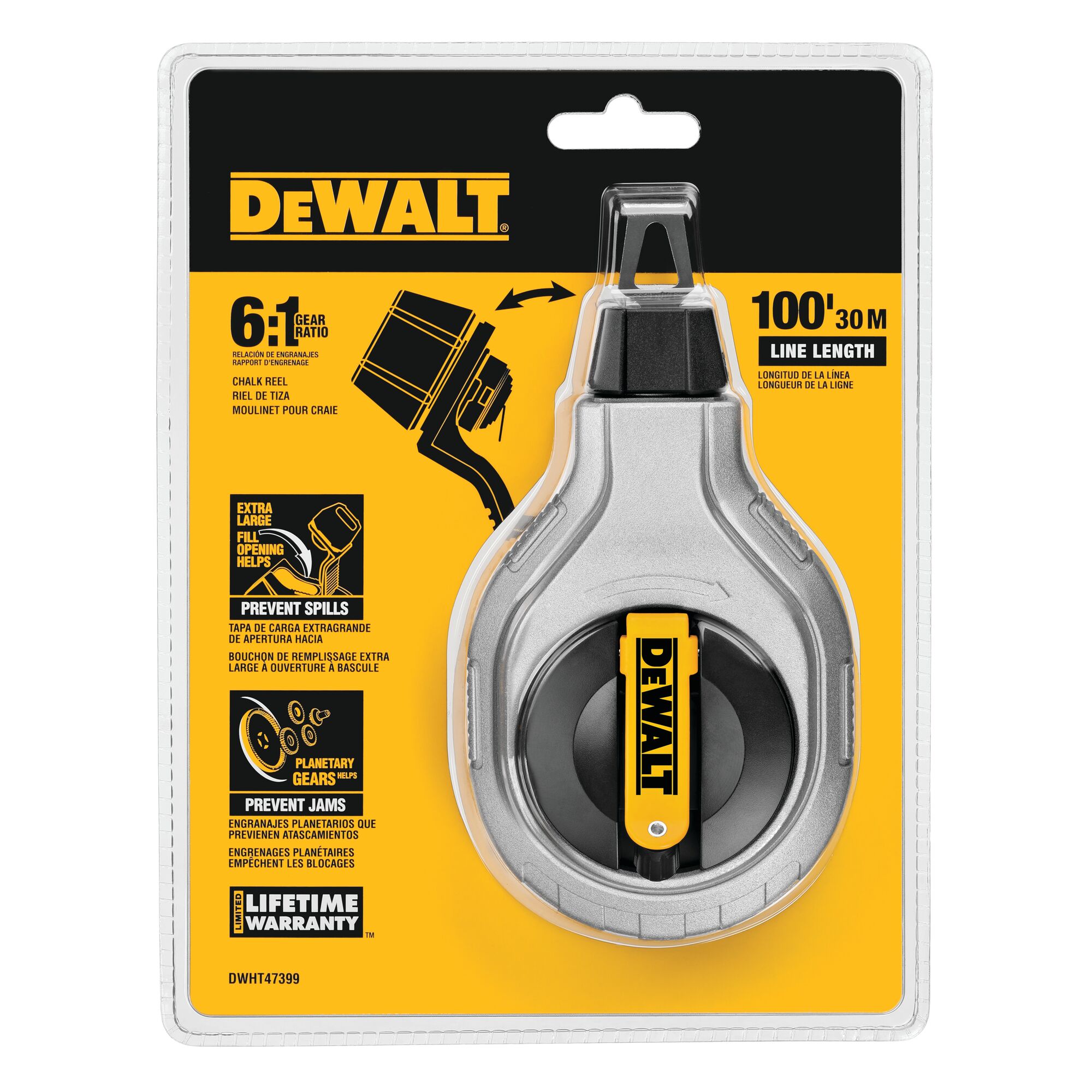 6 1 Chalk Reel DEWALT