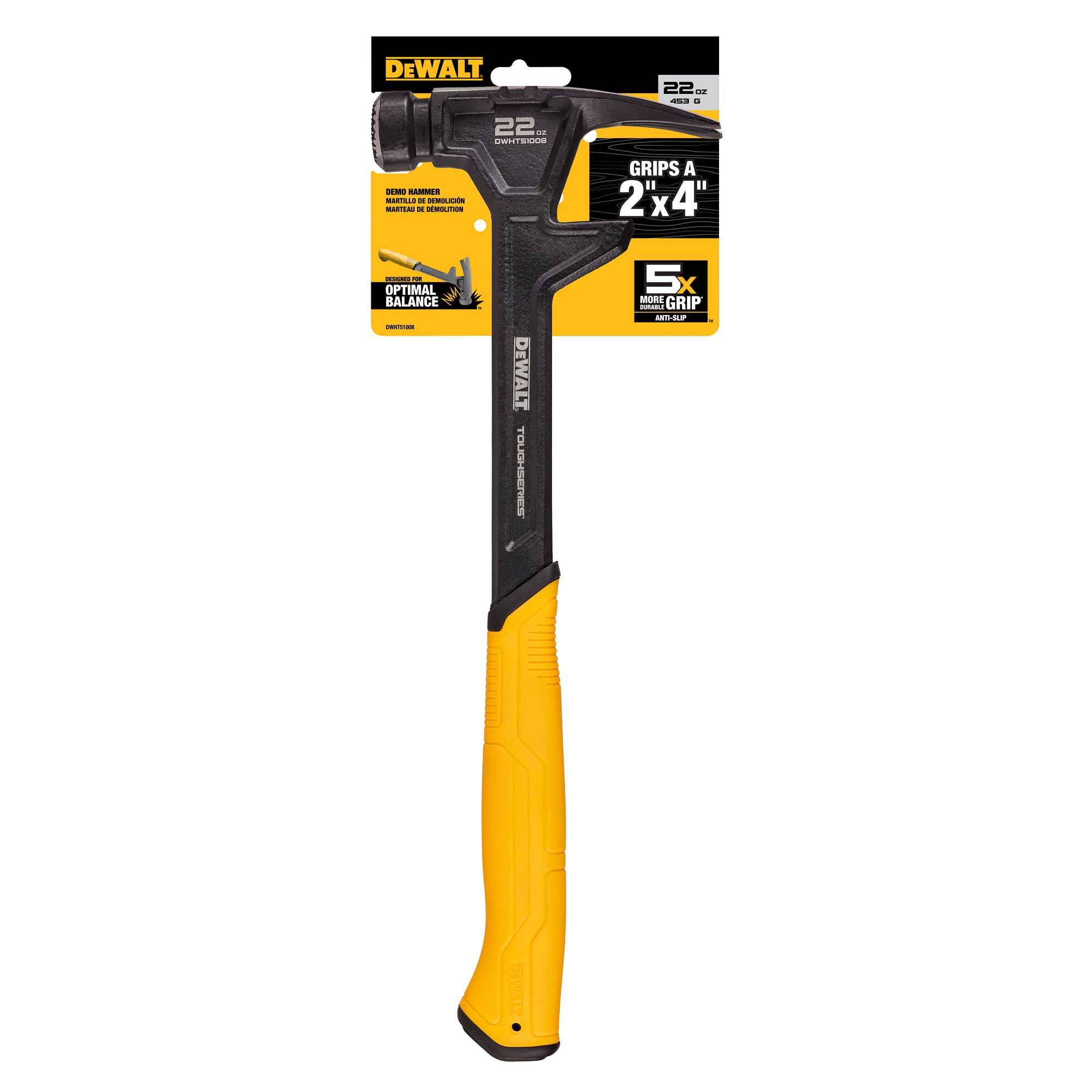 TOUGHSERIES 22 oz Demo Hammer DEWALT