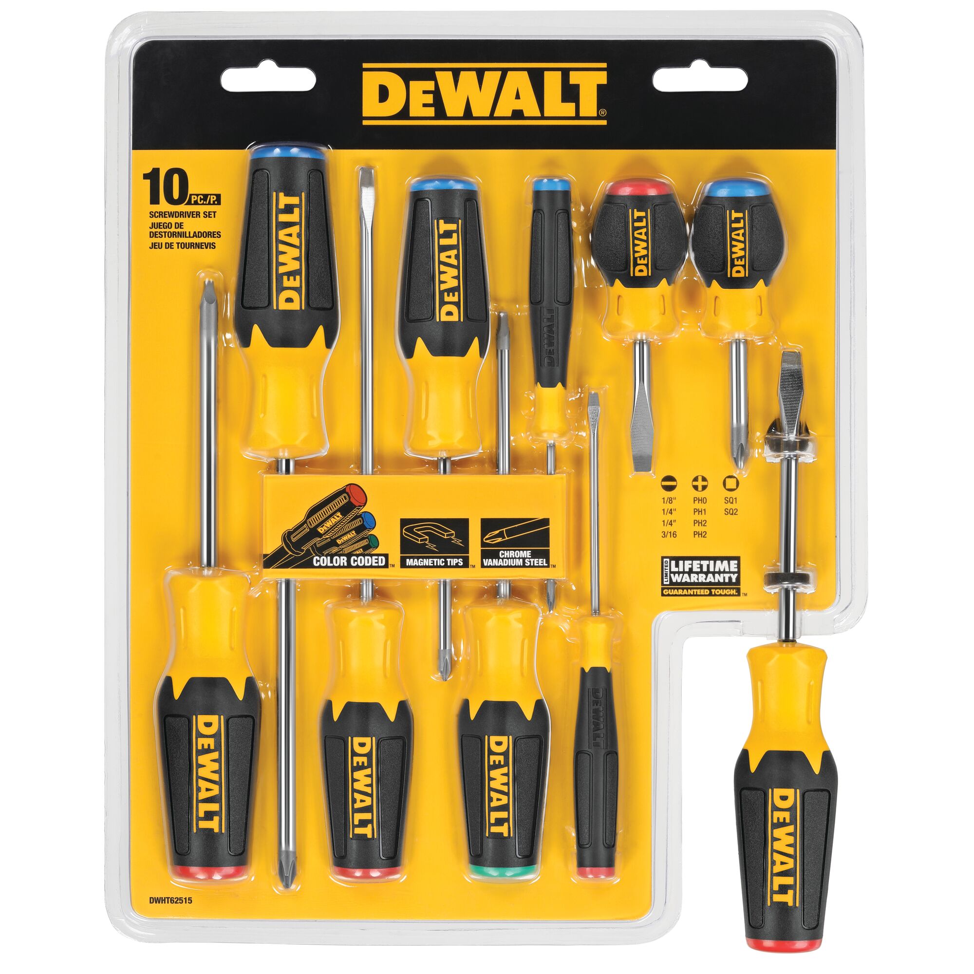 10 piece best sale dewalt tool set