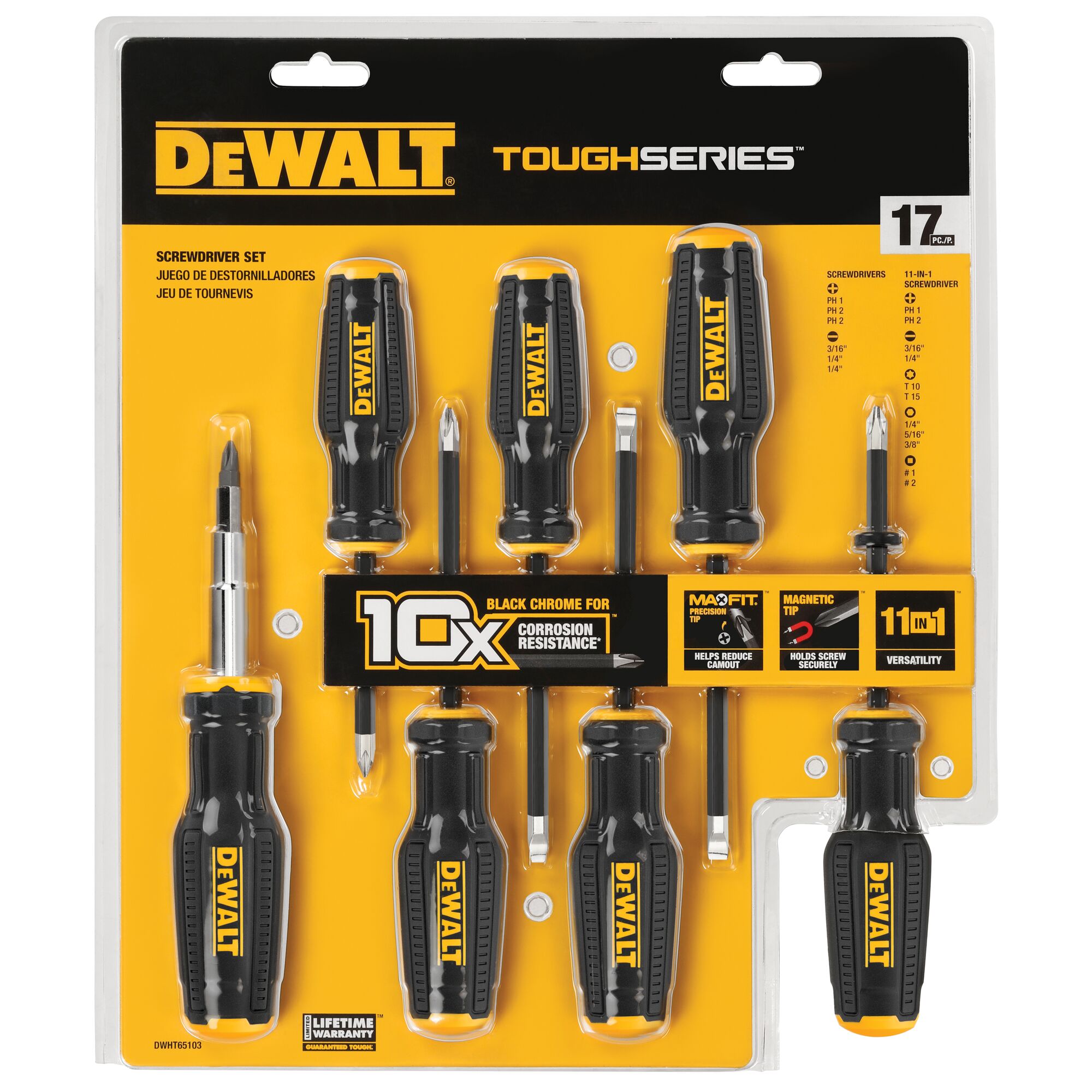 TOUGHSERIES Screwdriver Set 17 pc. DEWALT