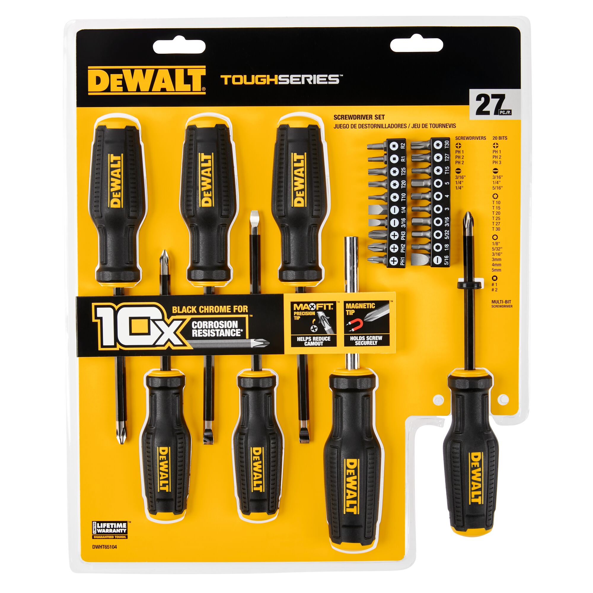 TOUGHSERIES Screwdriver Set 27 pc. DEWALT