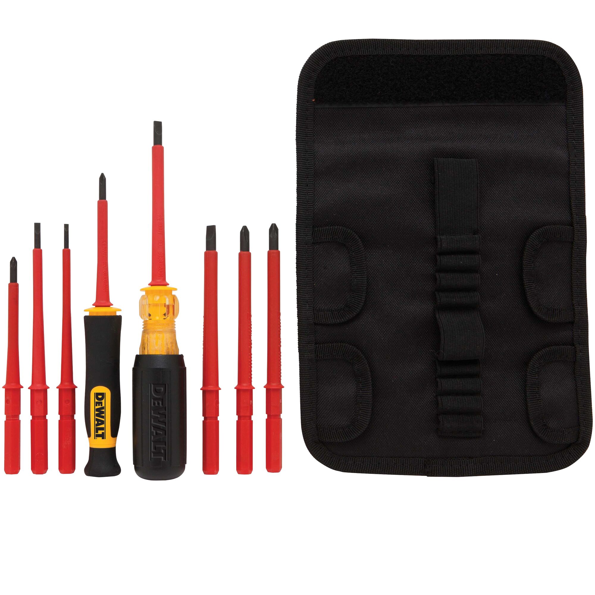 Insulated Vinyl Grip Screwdriver Set DEWALT