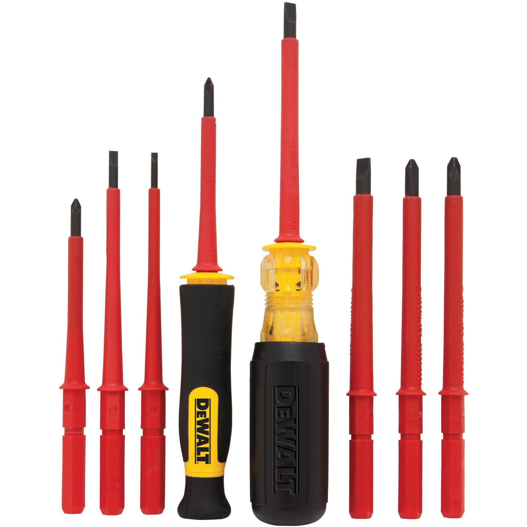 Insulated Vinyl Grip Screwdriver Set | DEWALT