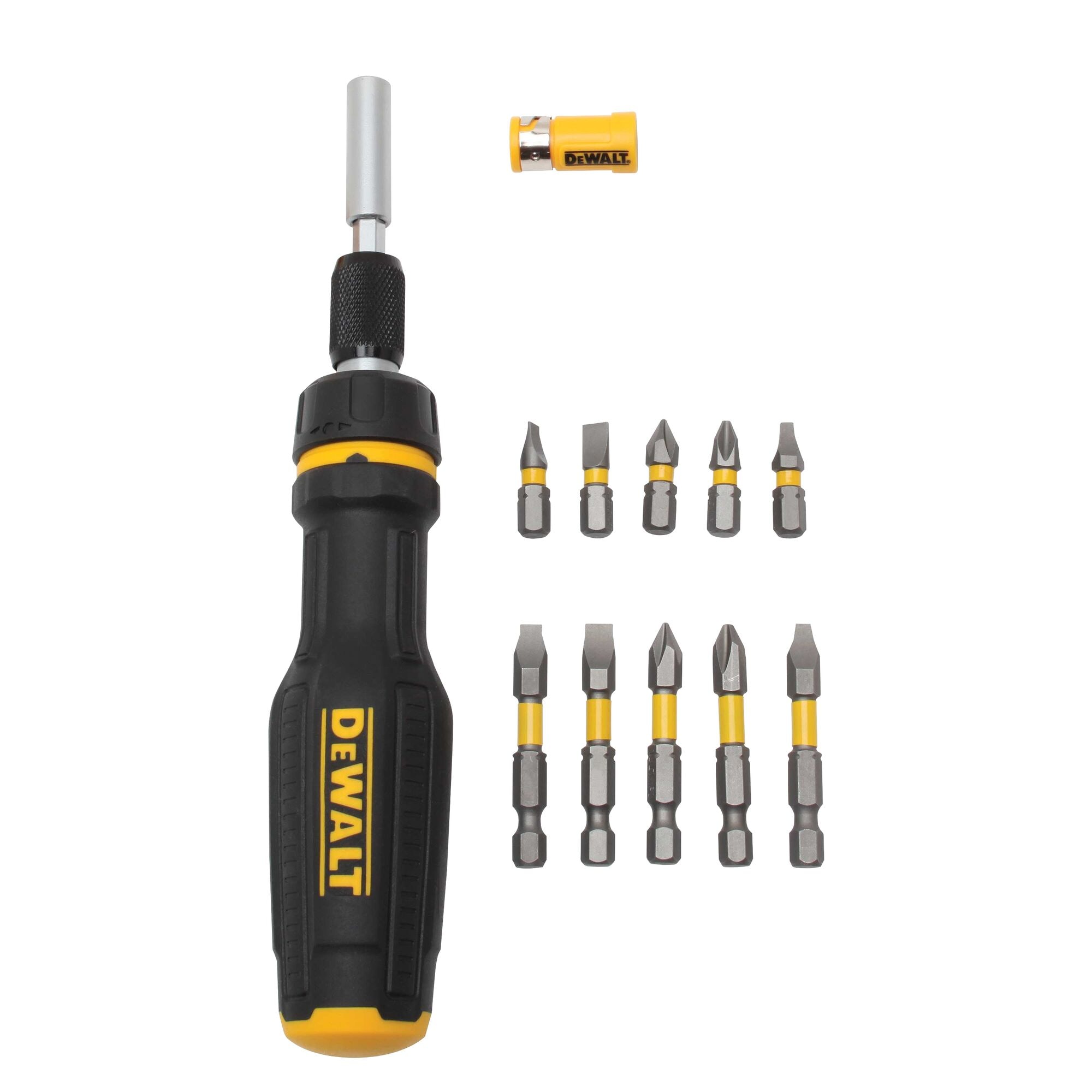 MAX FIT Telescoping Multi bit Ratcheting Screwdriver DEWALT