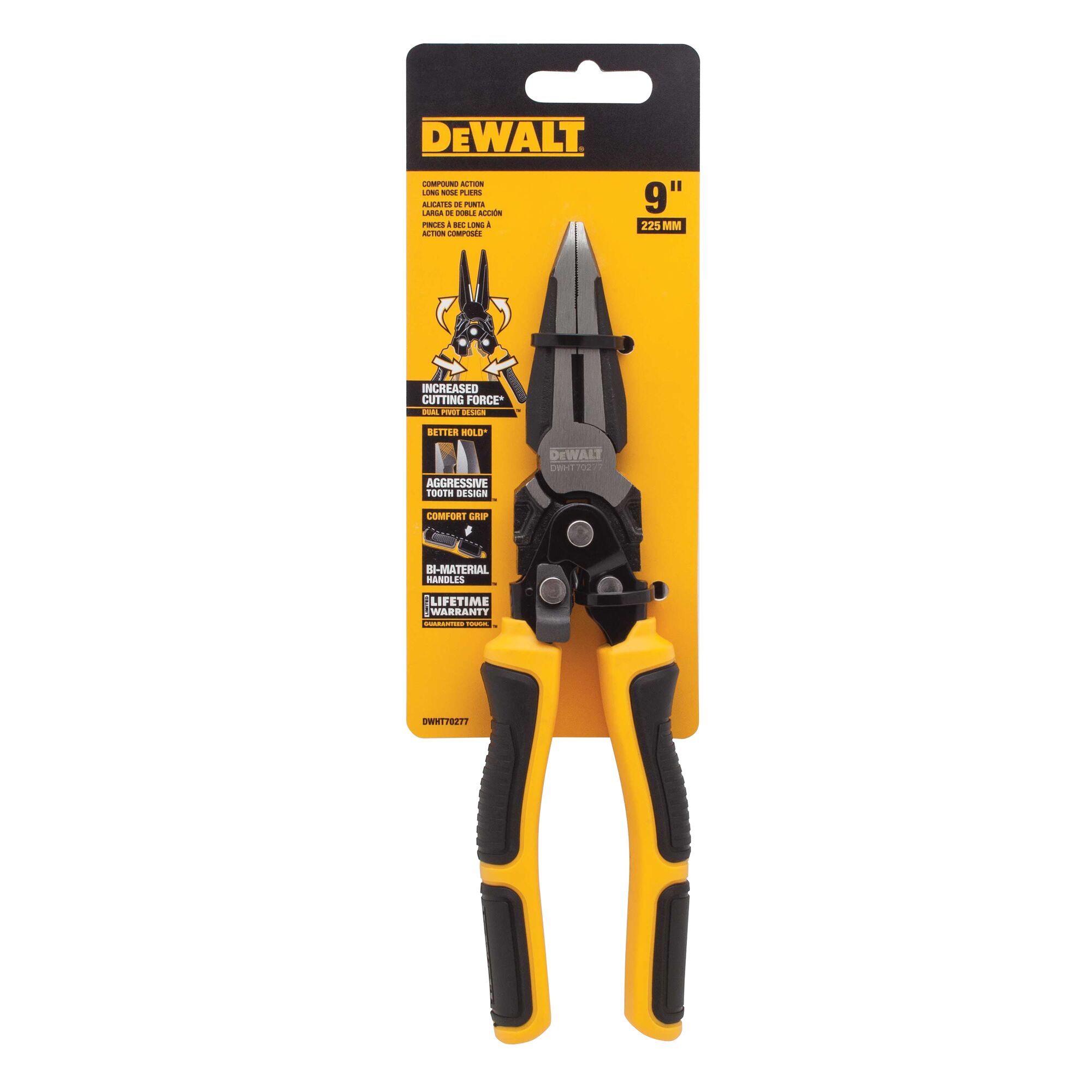 Compound Action Long Nose Pliers DEWALT