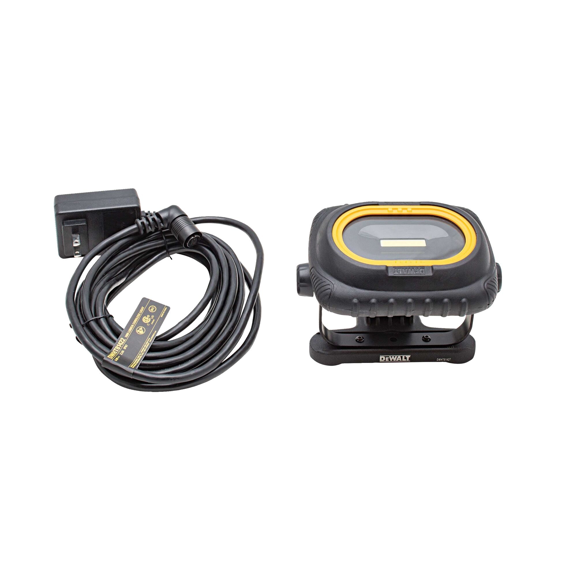 dewalt 1000 lumen rechargeable area light