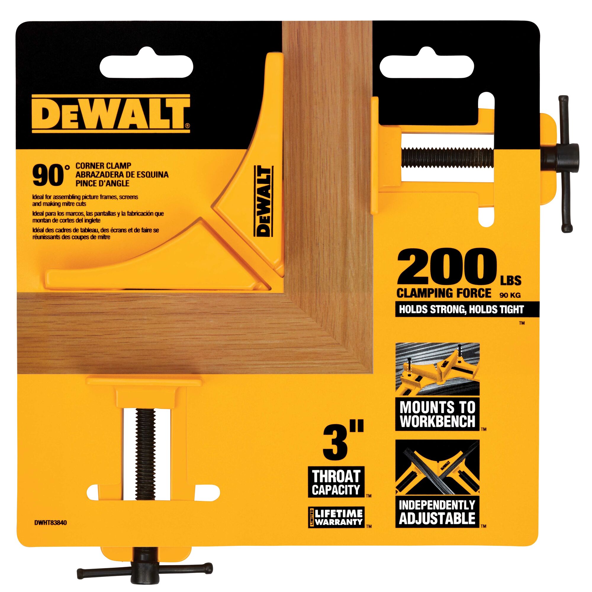 90 Degree Corner Clamp DEWALT