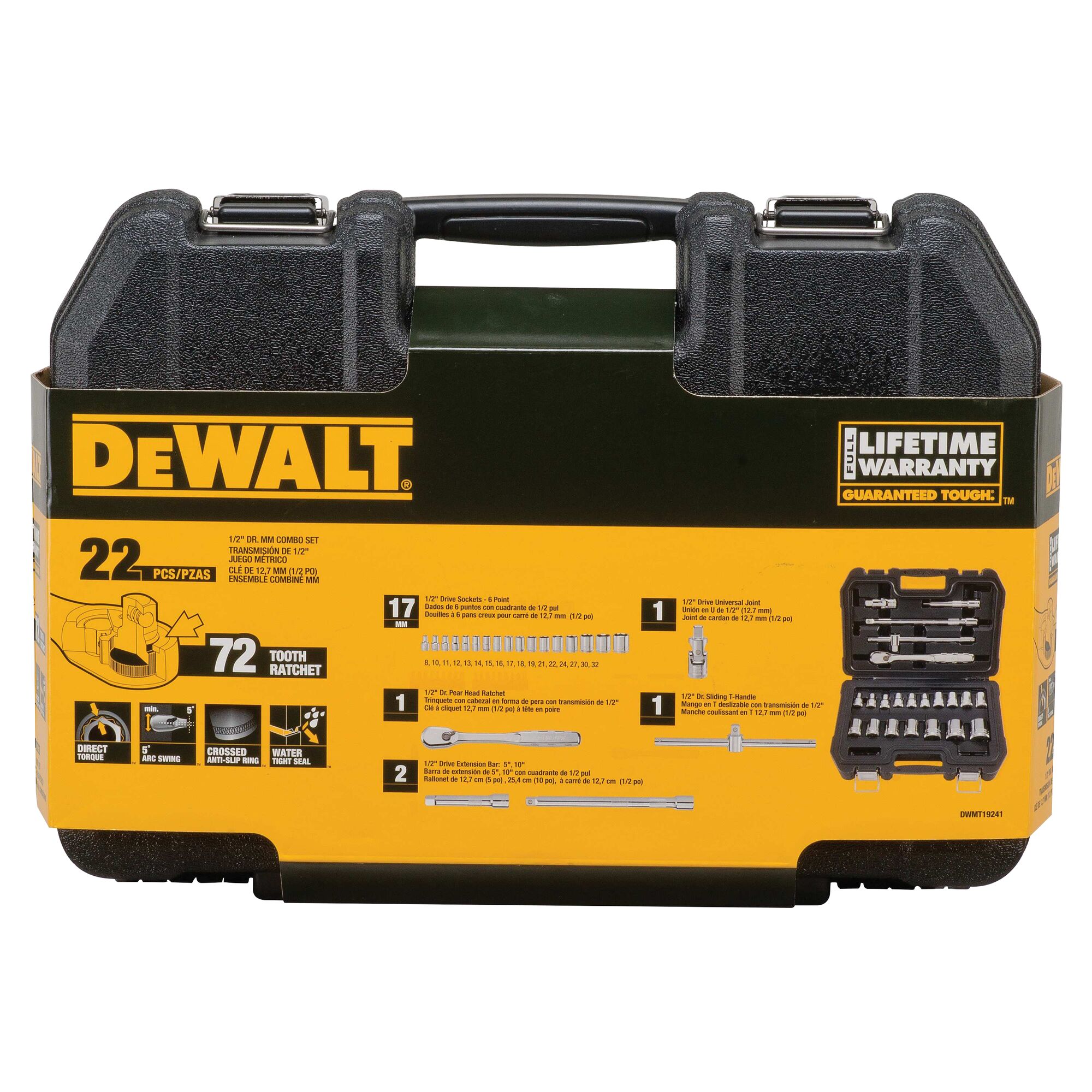 Dewalt deals ratchet set