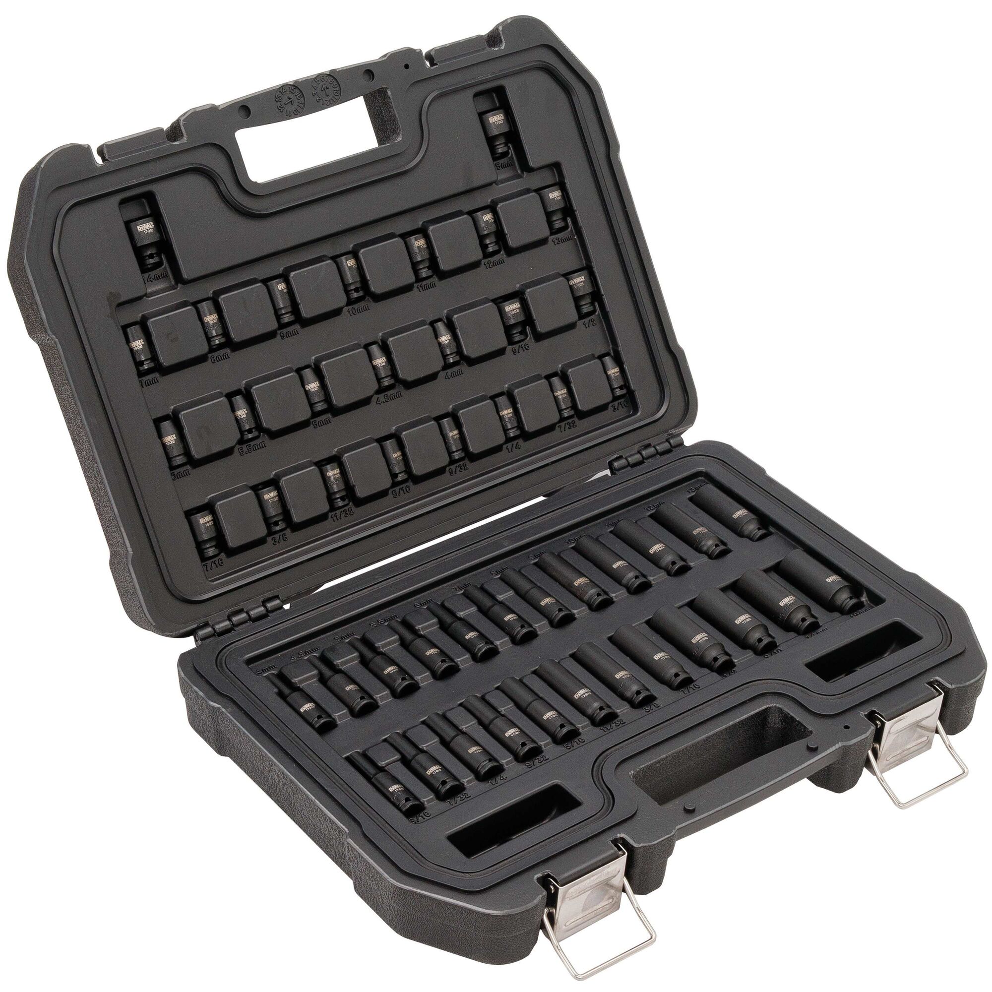 Dewalt impact drill socket set new arrivals