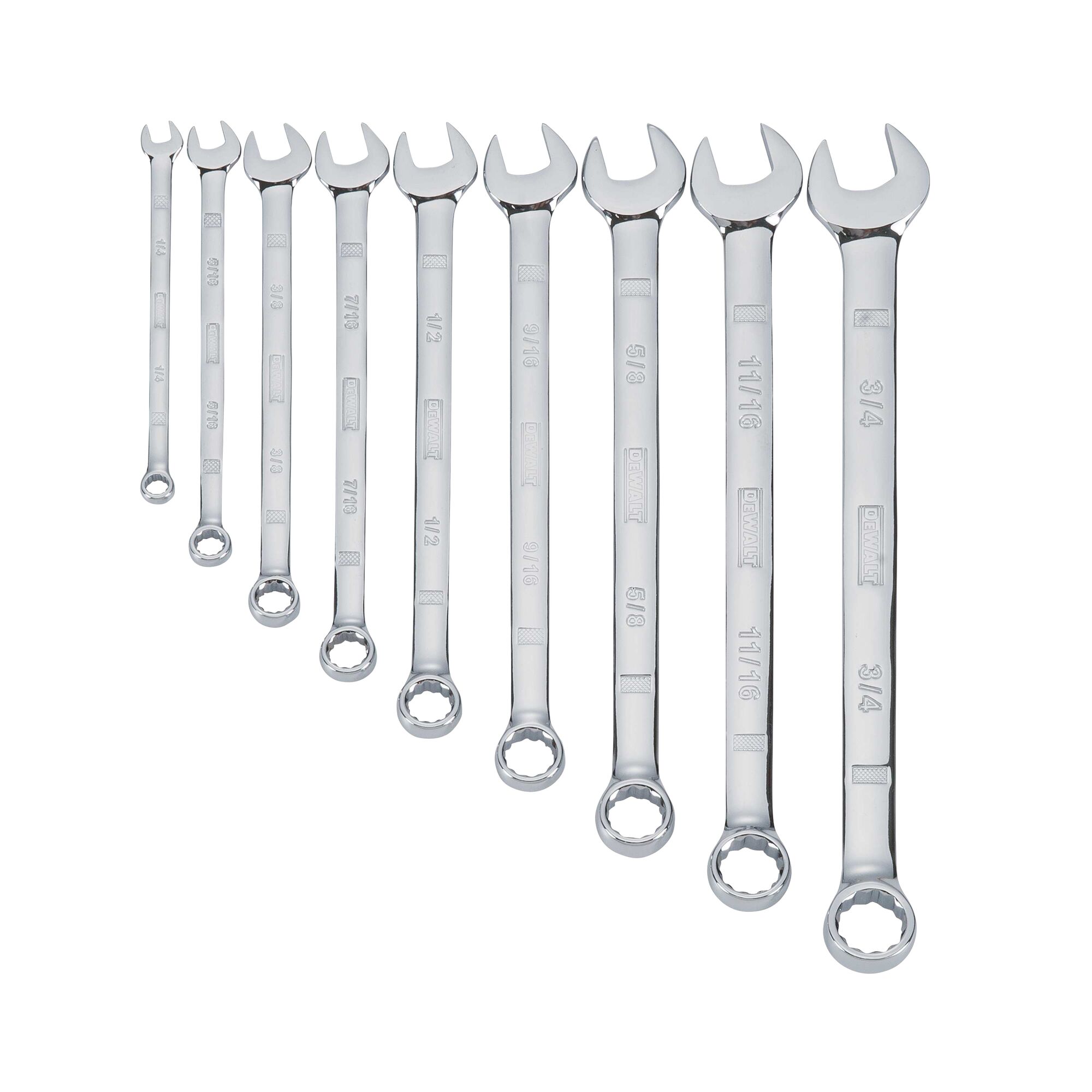 9 Piece Combination Wrench Set | DEWALT