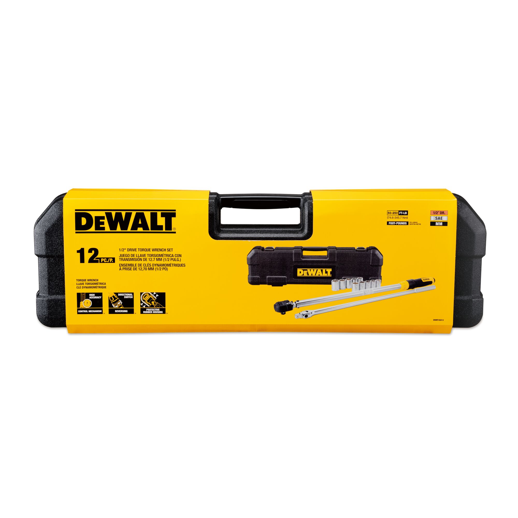 Torque Wrench Set 12 pc DEWALT