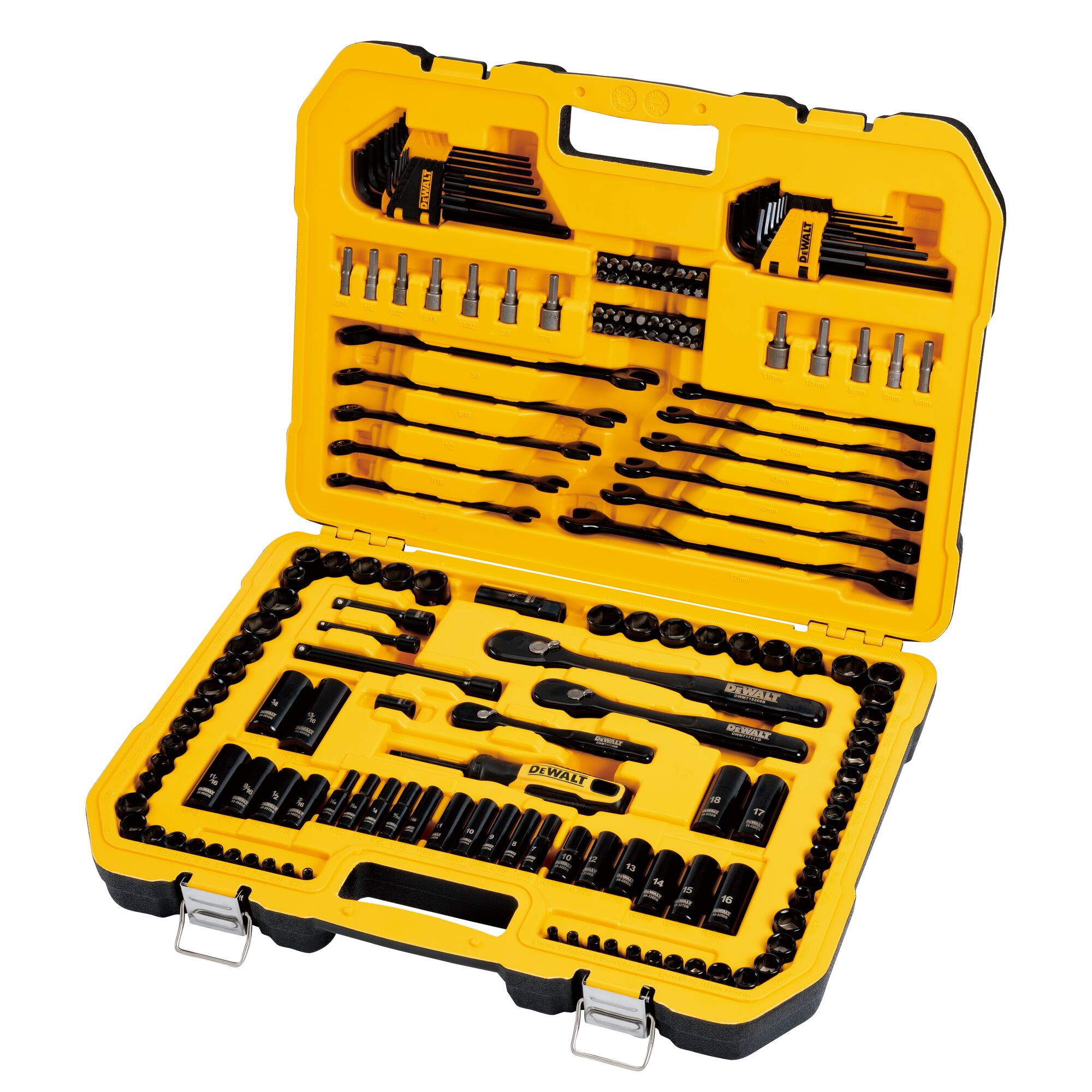 20V Max Cordless Drill Home Tool Kit Portable Durable 68 Pcs Set Orange  Black