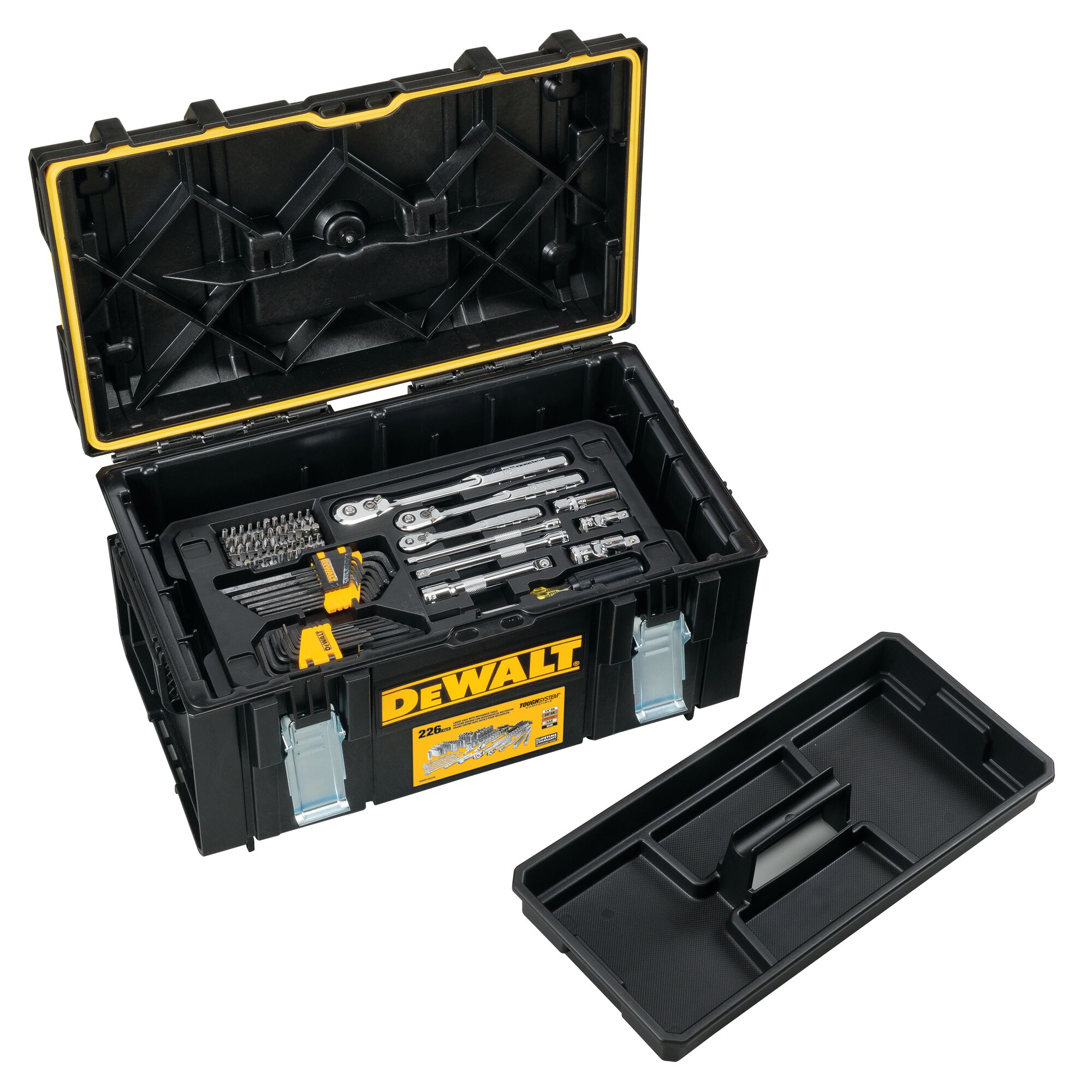 226 pc. Mechanics Tool Set with ToughSystem Large Case DEWALT