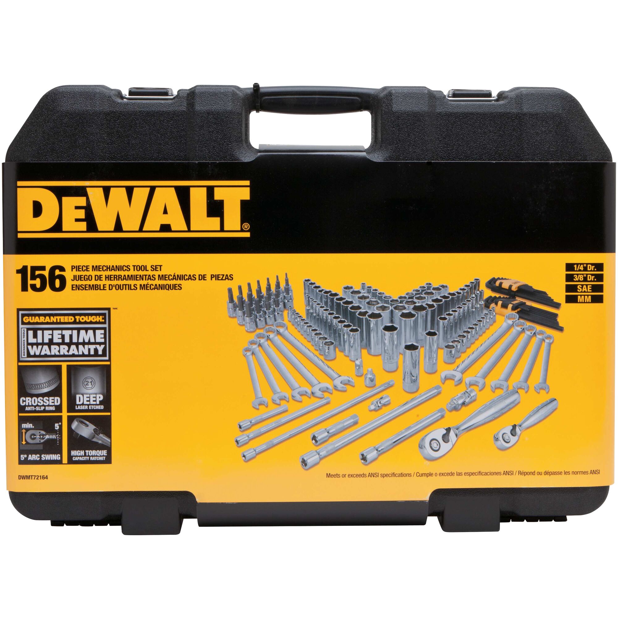 156 pc Mechanics Tool Set DEWALT