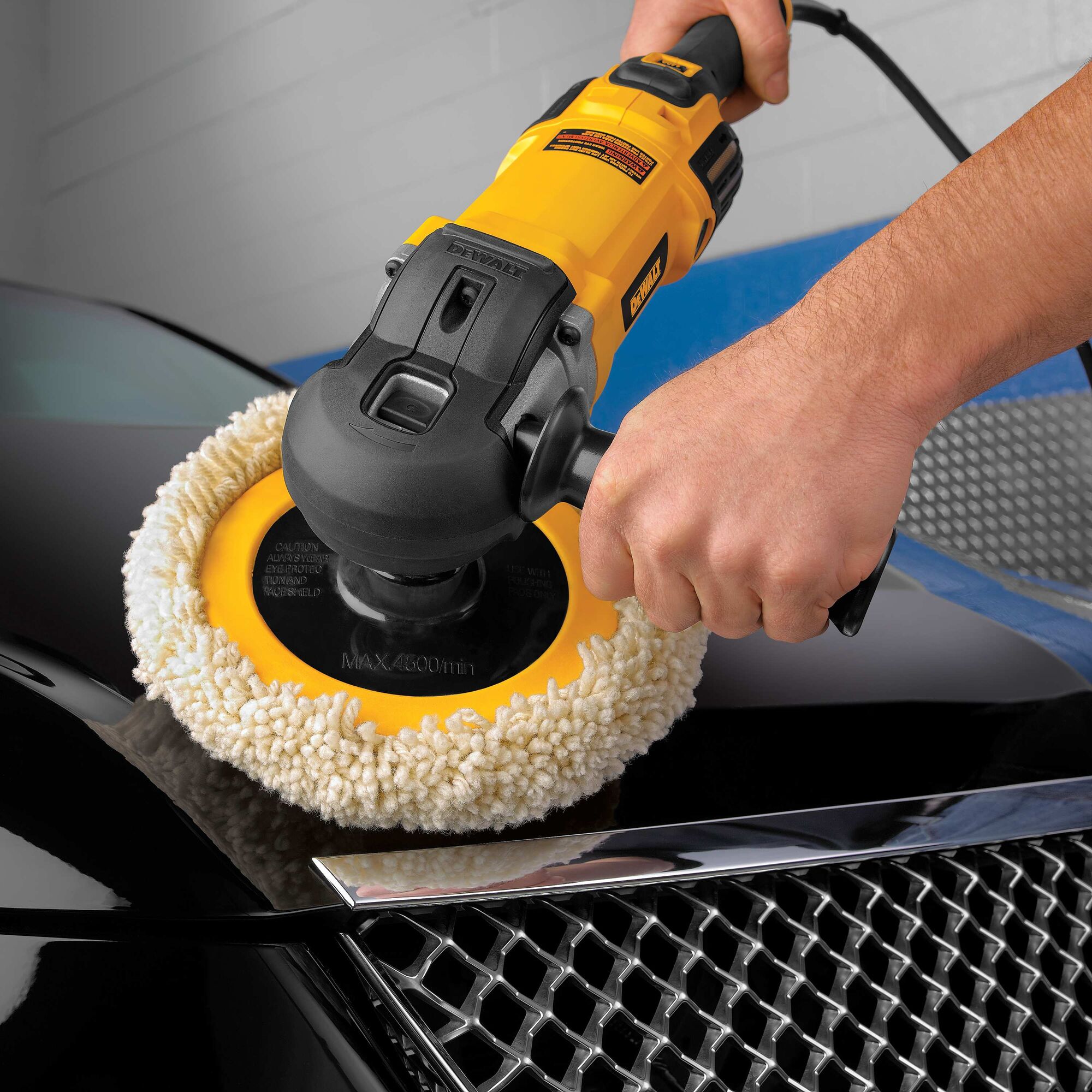 7 in. 9 in. Variable Speed Polisher with Soft Start DEWALT