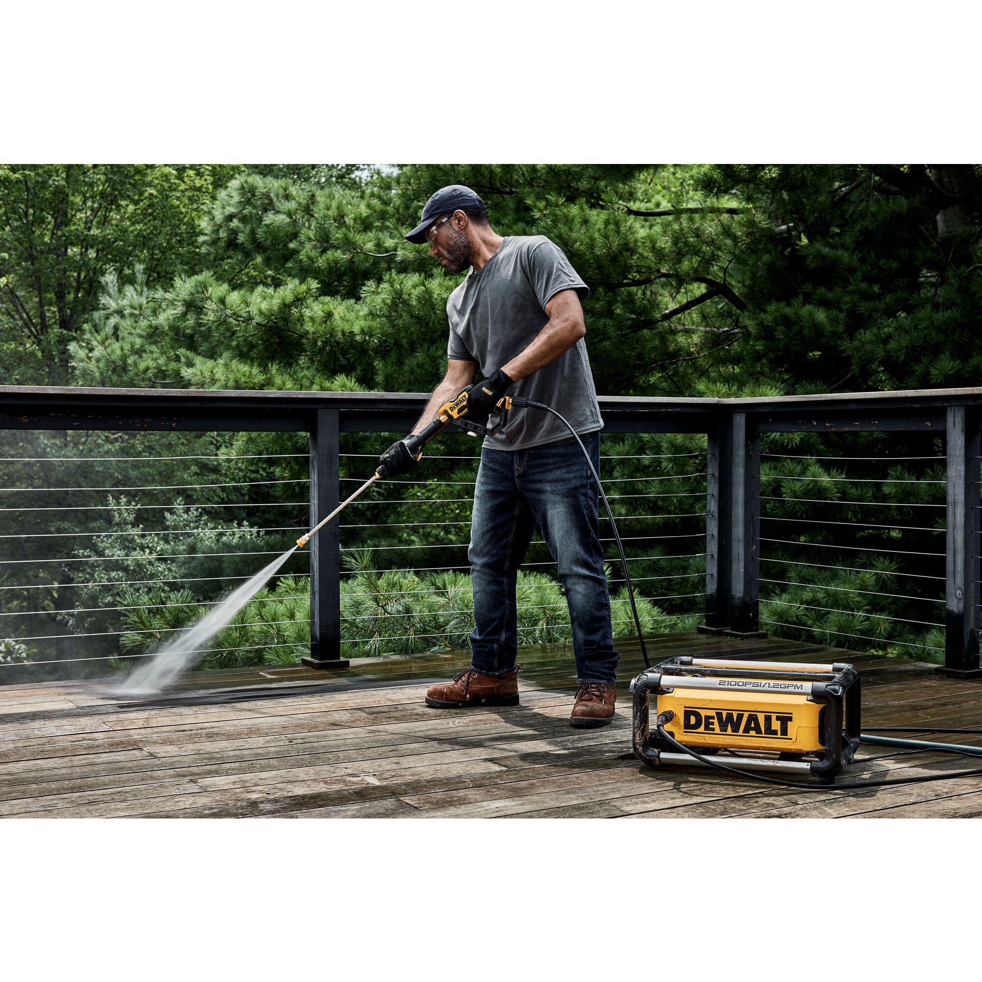 Electric Jobsite Cold Water Pressure Washer 13 Amp 2 100 MAX