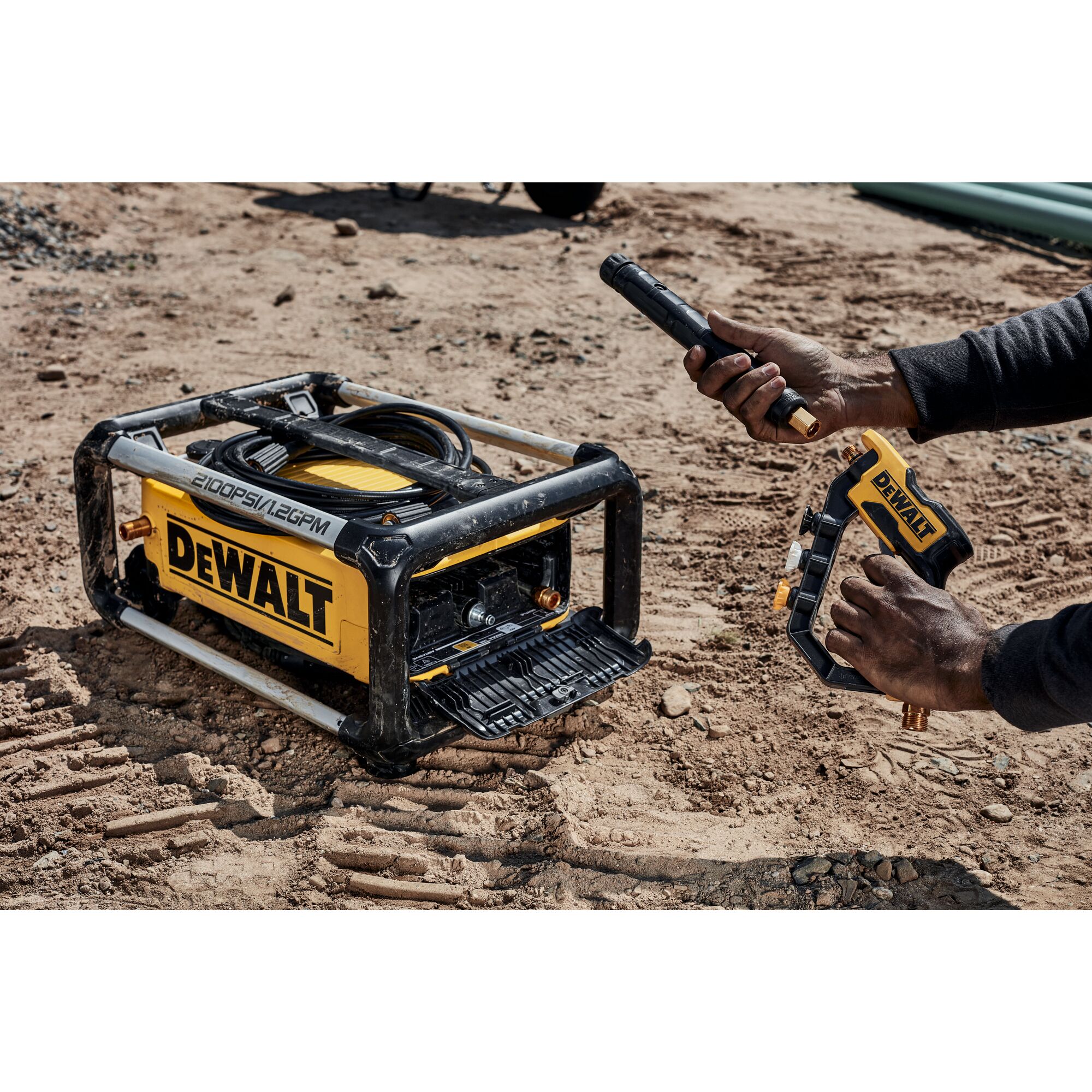 Dewalt best sale water pressure