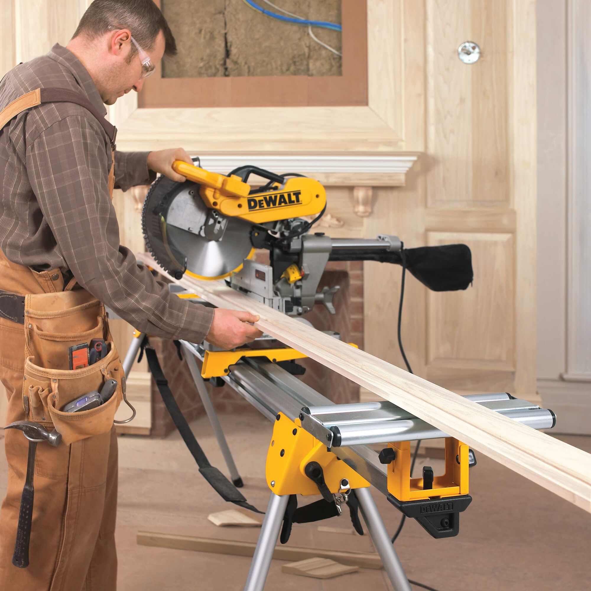 Dewalt 12 inch miter deals saw with stand