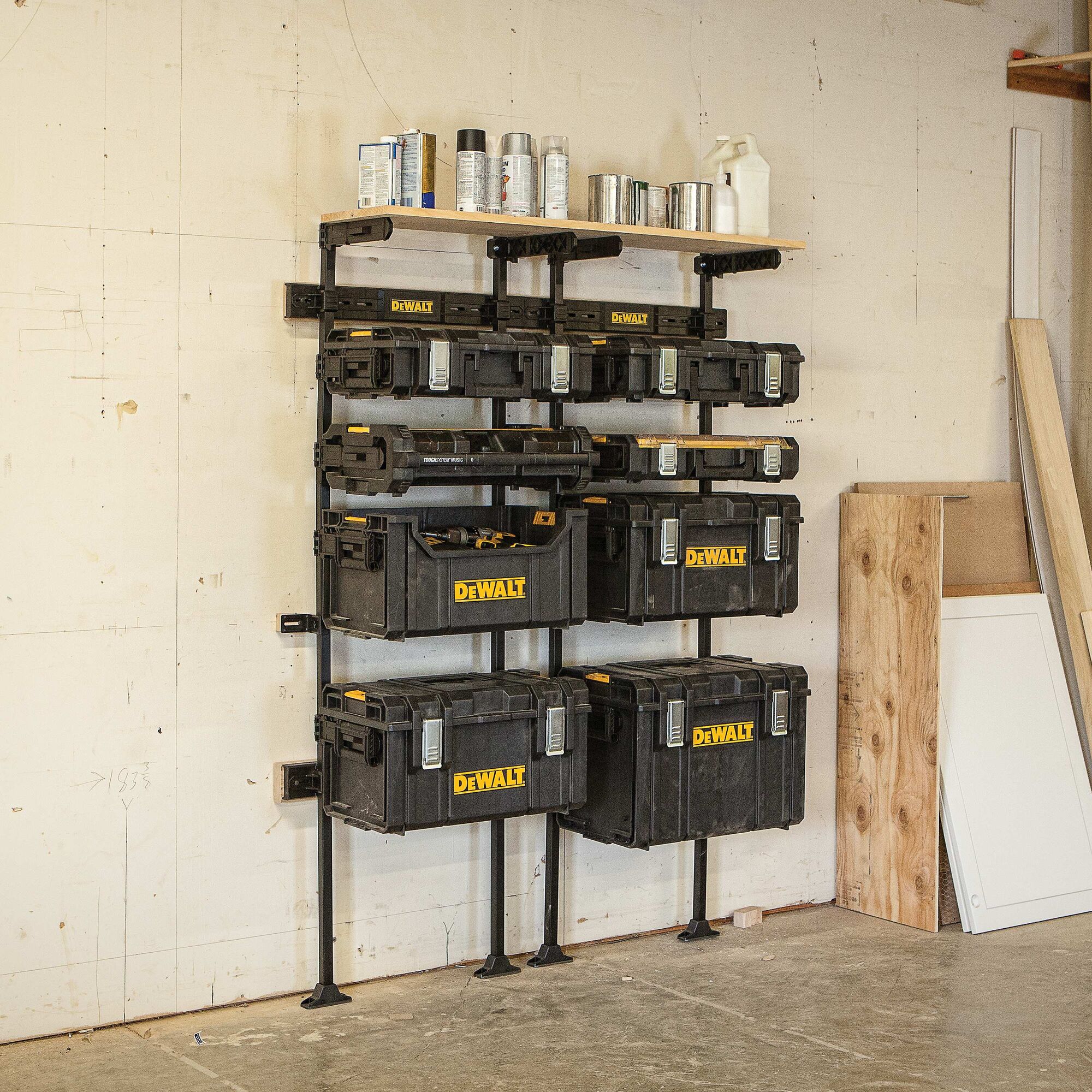 ToughSystem Workshop Racking System DEWALT