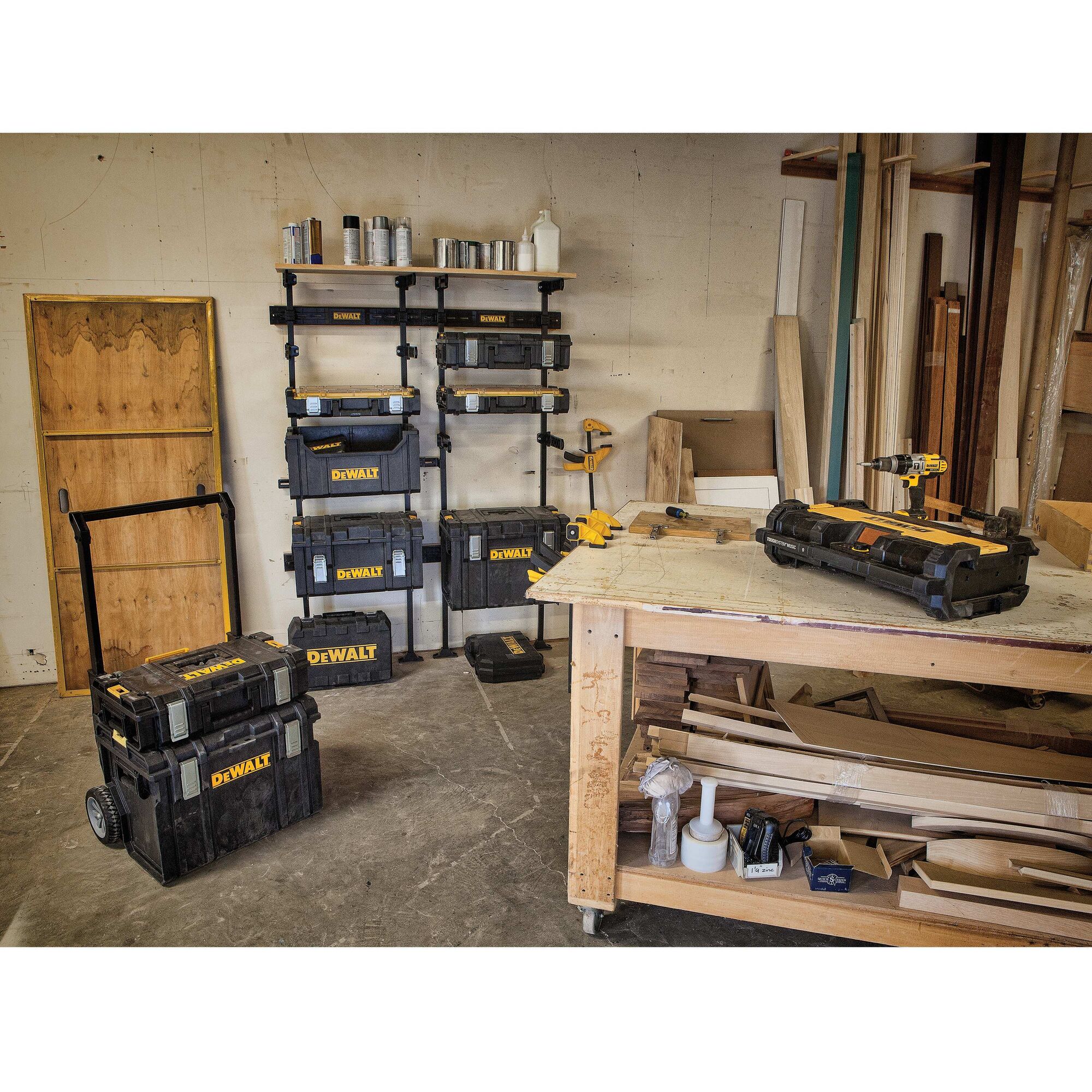 Dewalt workshop on sale racking system