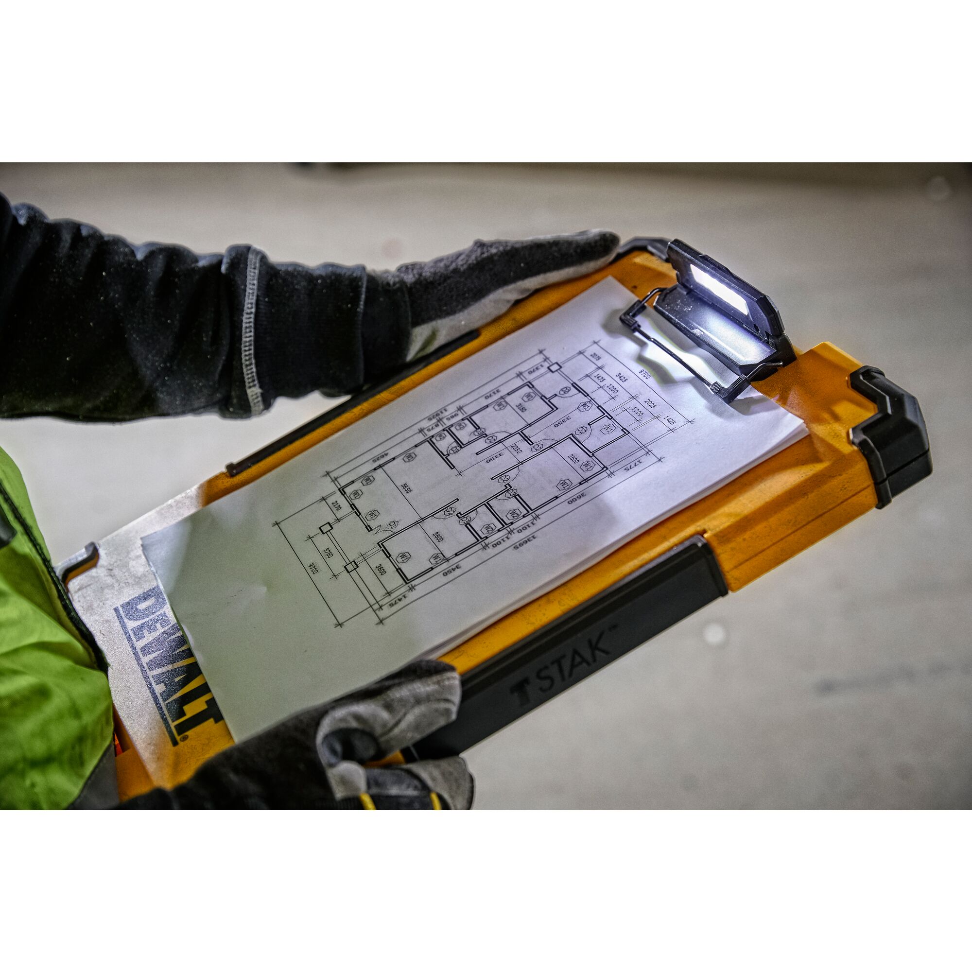 TSTAK Mobile Storage Clipboard DEWALT