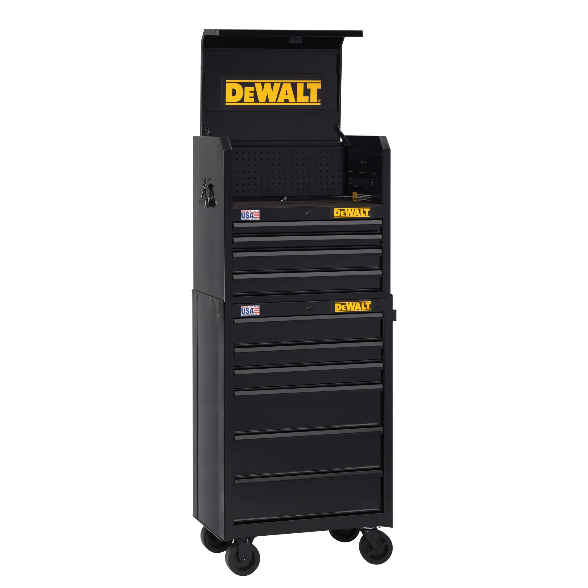 Dewalt rolling bottom tool chest and cabinet discount combo