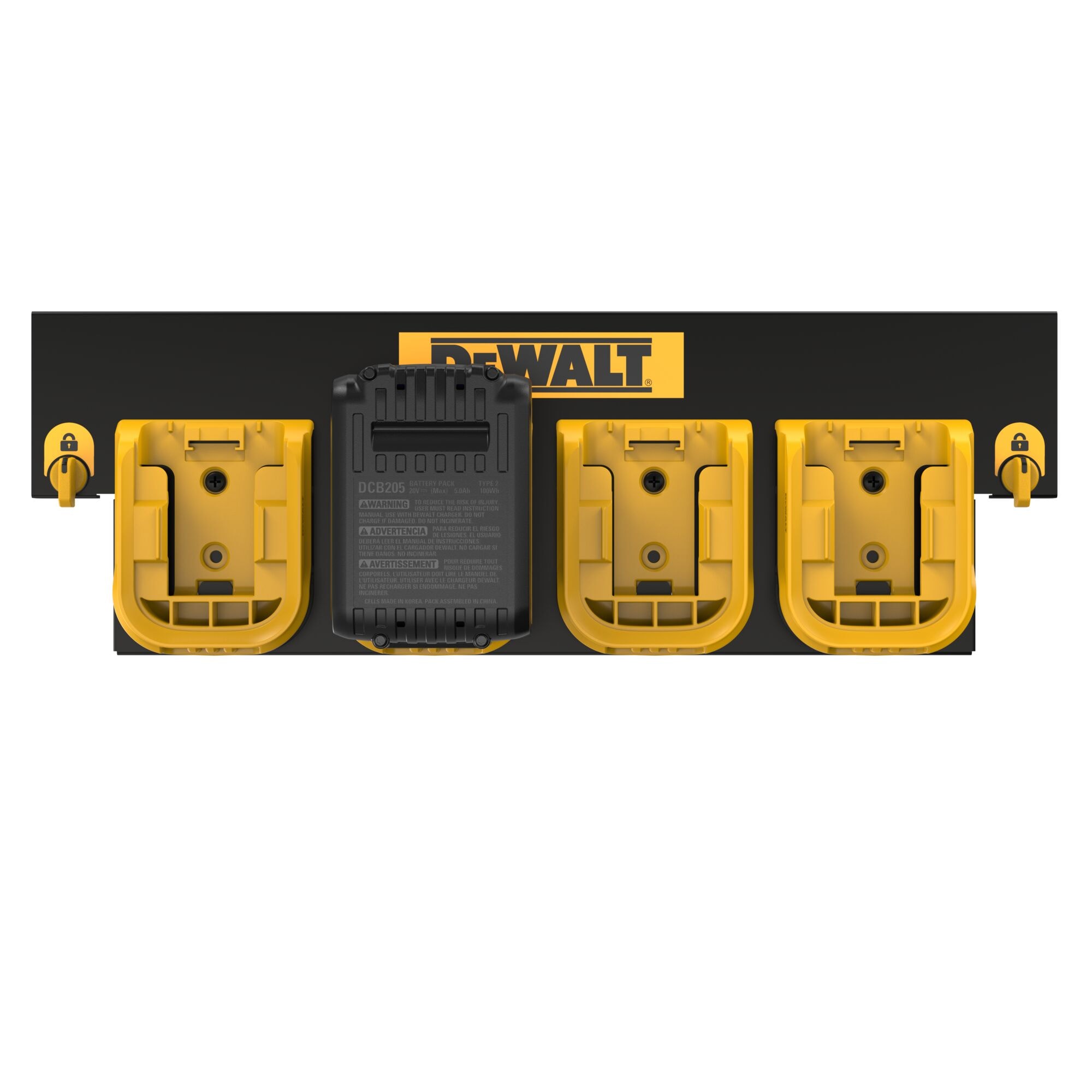 Dewalt best sale battery hanger