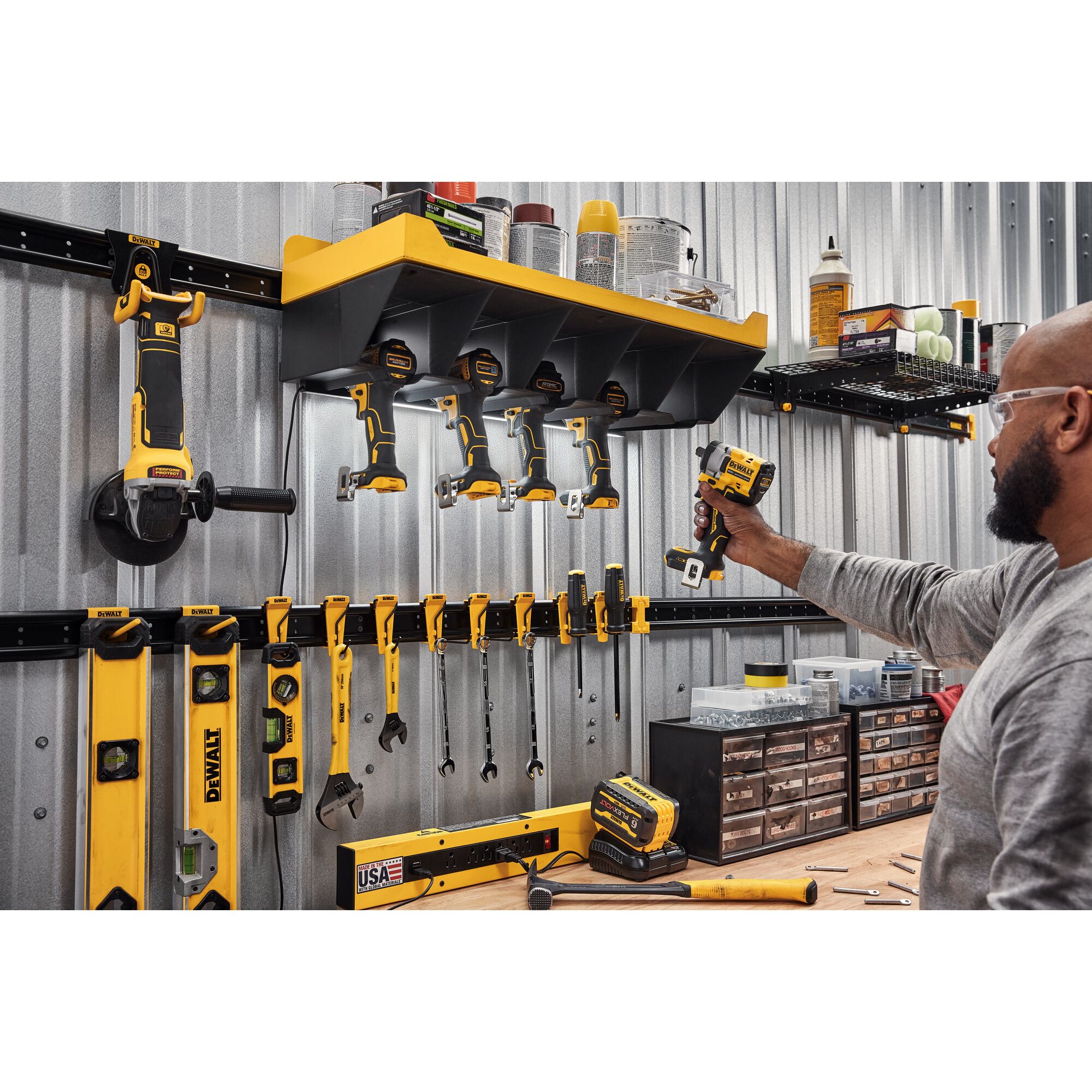 Dewalt cordless tool rack new arrivals